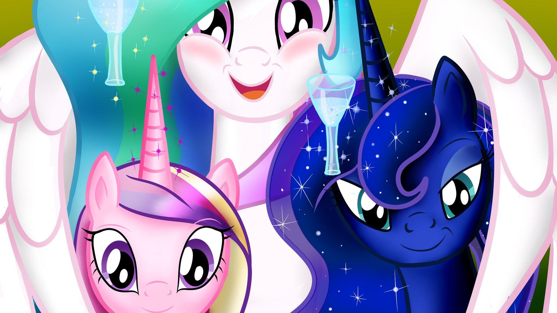 1920x1080 Princess Celestia Luna And Cadence