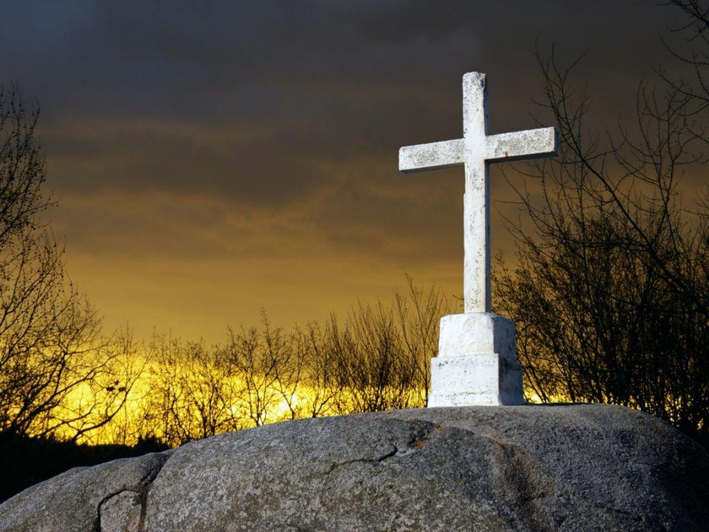 1024x768 White Cross Christian Wallpaper Free Download Das Almas Umbanda