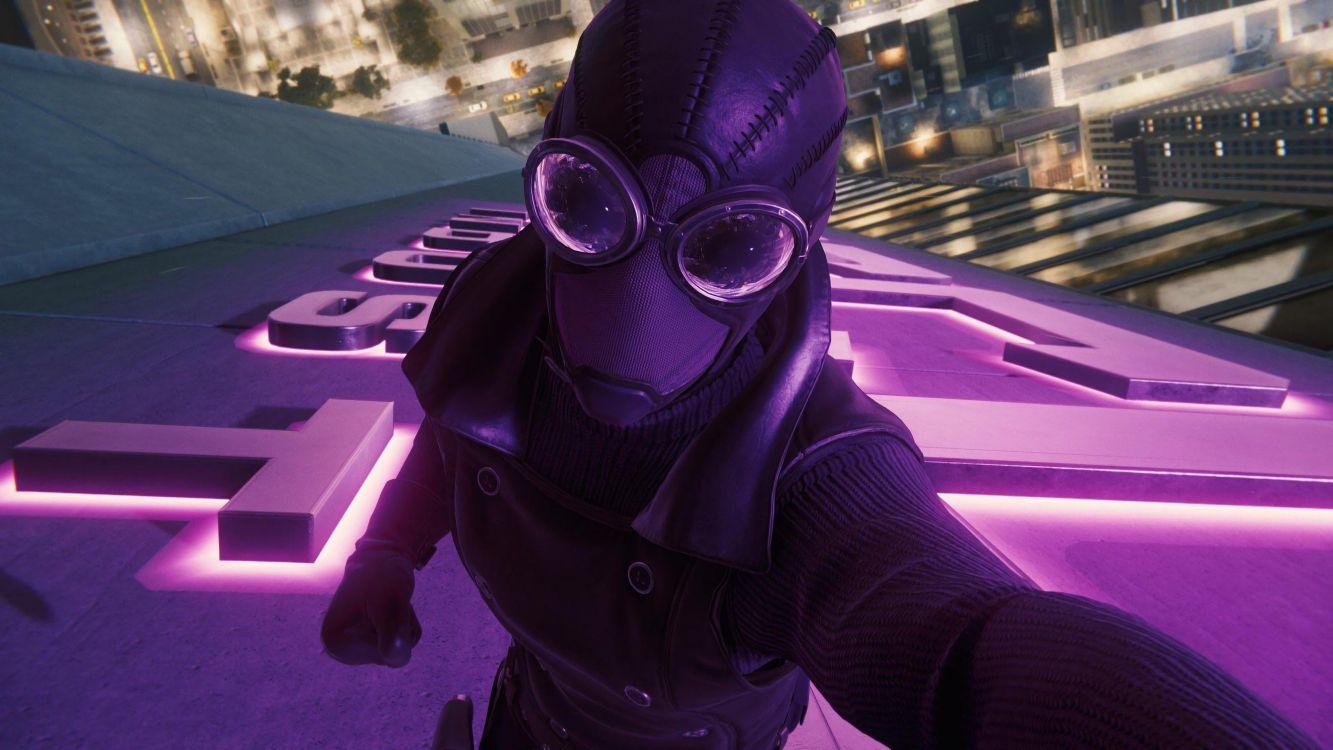 1333x750 Wallpaper Spider Man Noir, Spider Man, Purple, Violet, Animation, Background Free Image