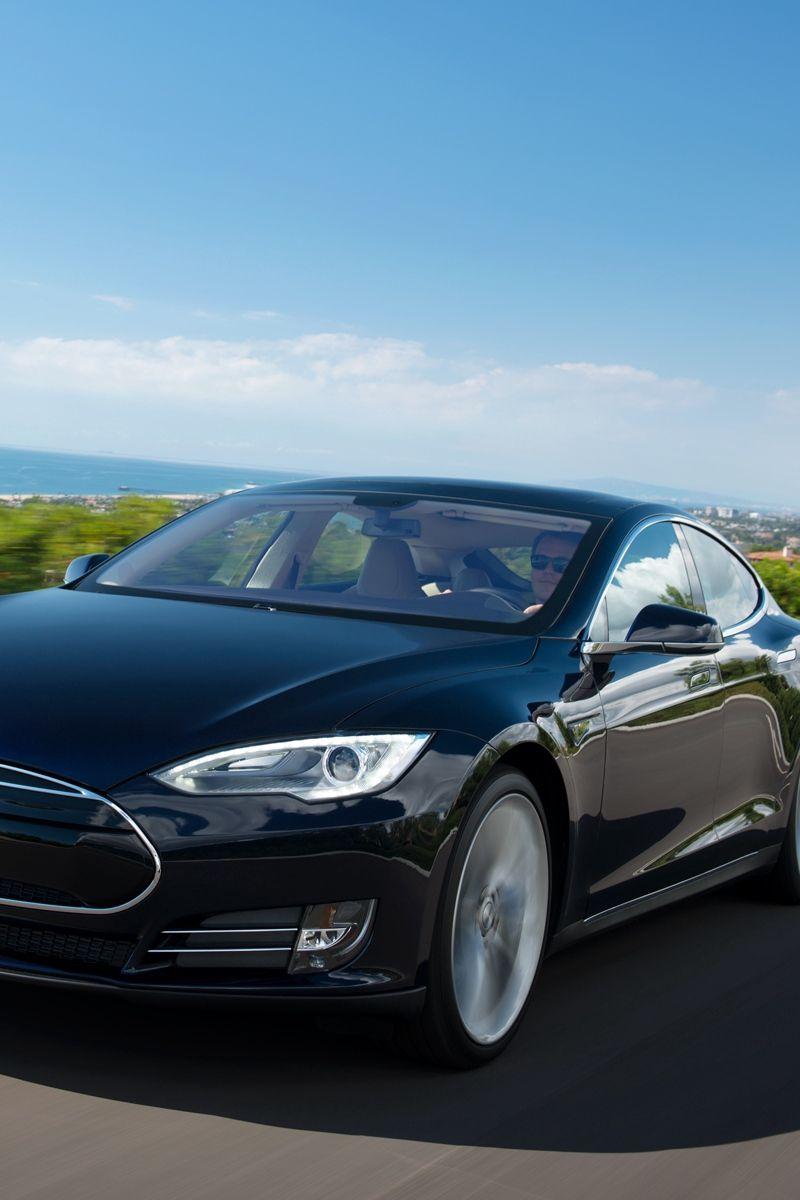 800x1200 Download wallpaper 800x1200 tesla, model s, tesla model s, road