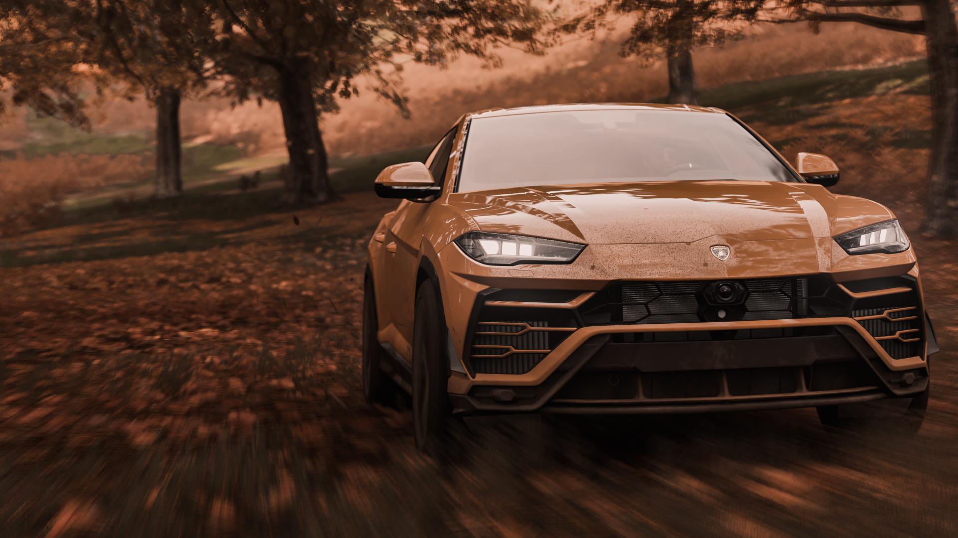 1920x1080 Lamborghini Urus Front Wallpaper