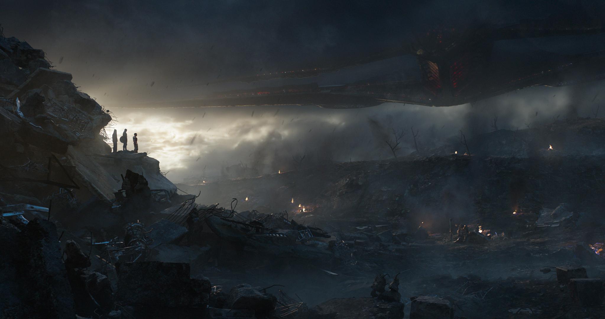 2047x1080 Avengers Endgame Final Battle Background