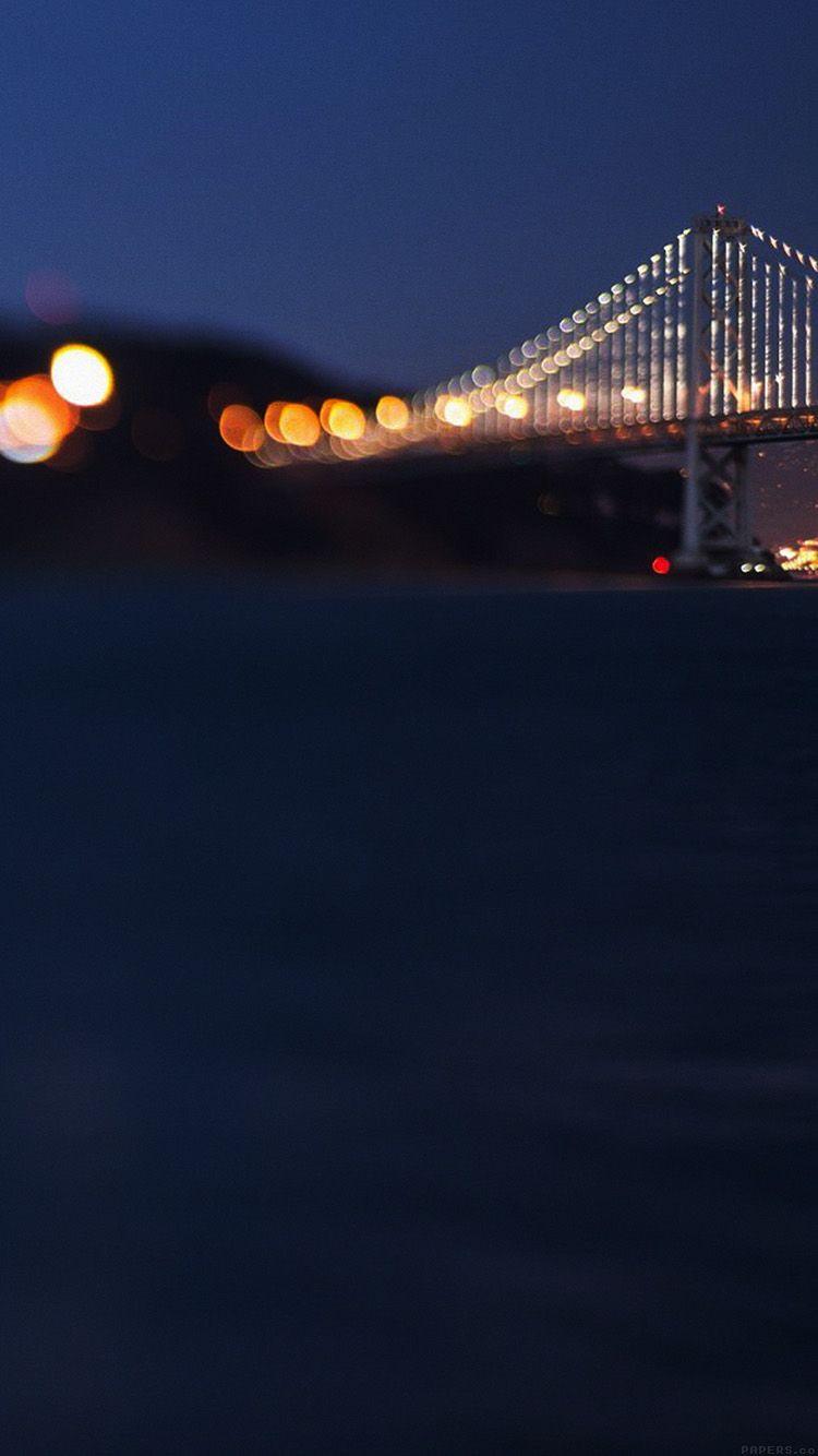 750x1334 iPhone7papers san francisco bridge hd lake nature