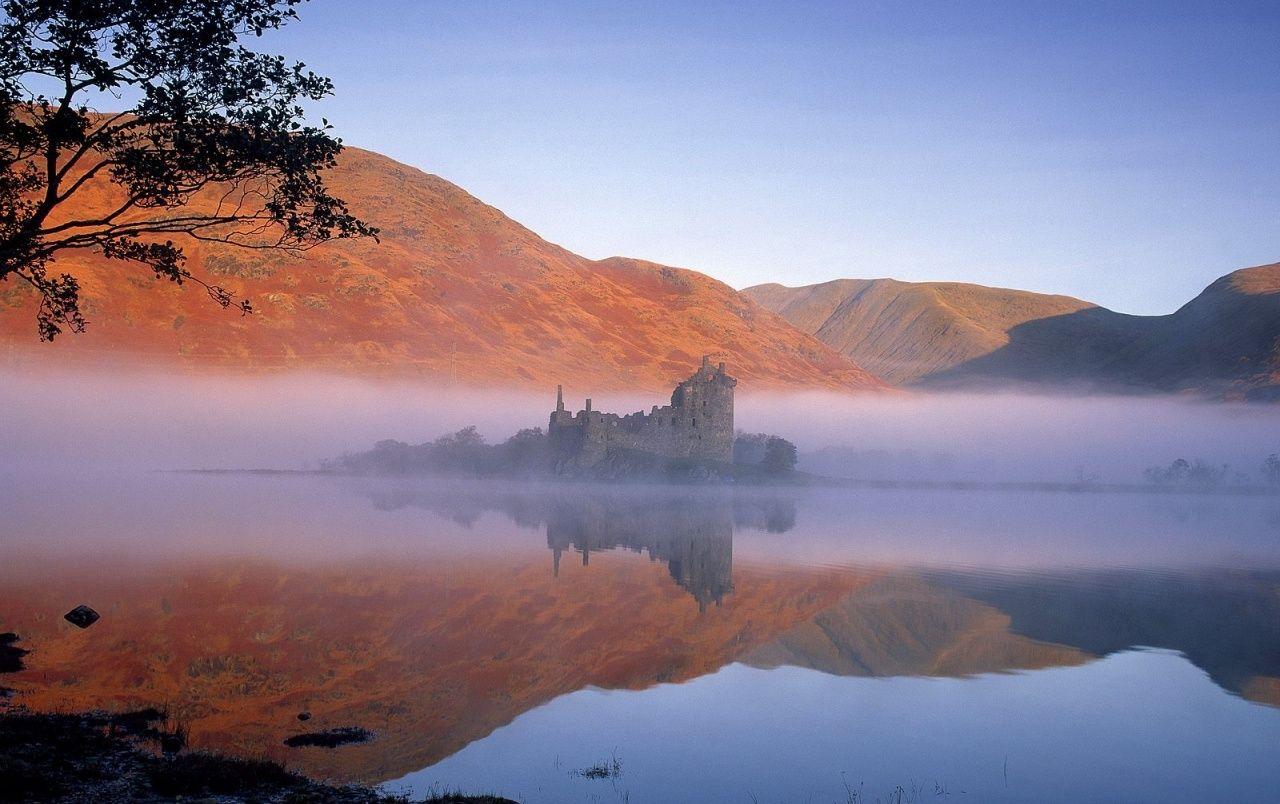 1280x804 Kilchurn Castle Scotland wallpaper. Kilchurn Castle Scotland stock