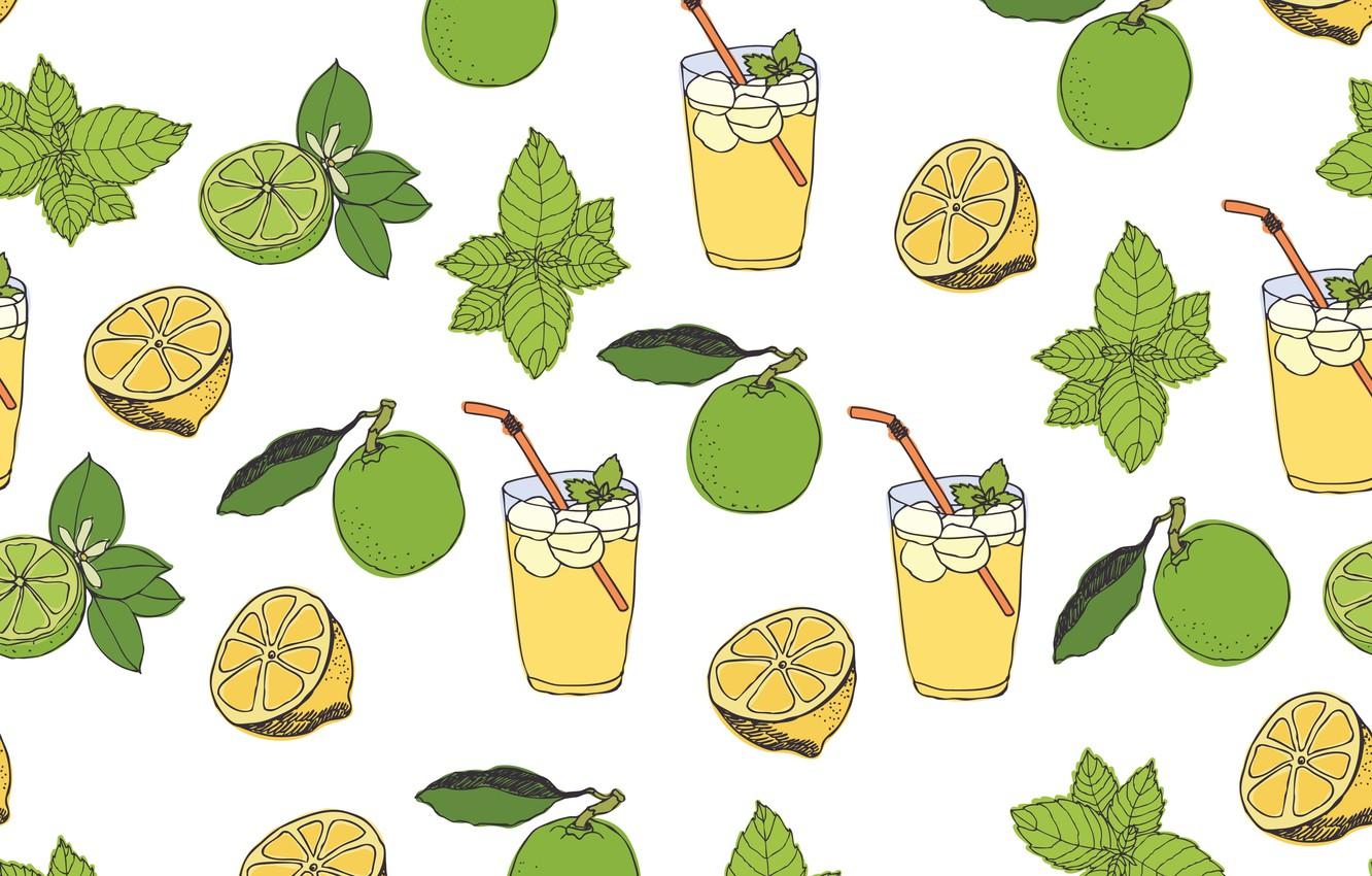 1332x850 Cool Summer Lemonade Wallpaper