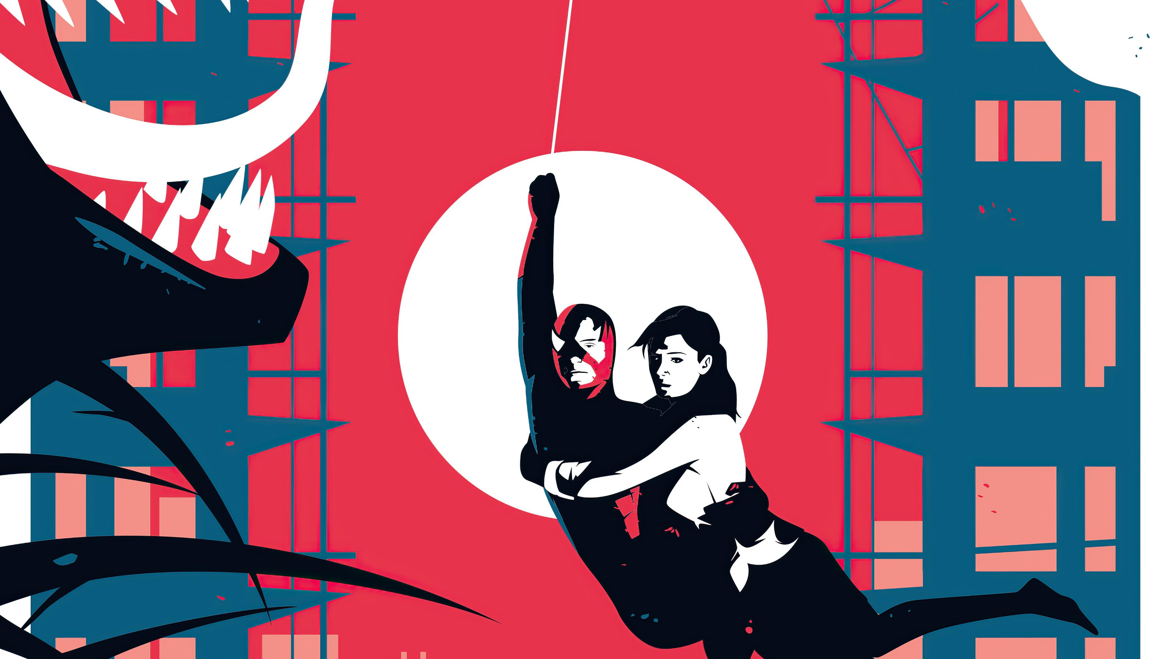 3840x2160 Spiderman And Mary Jane Swing, HD Superheroes, 4k Wallpaper, Image, Background, Photo and Picture