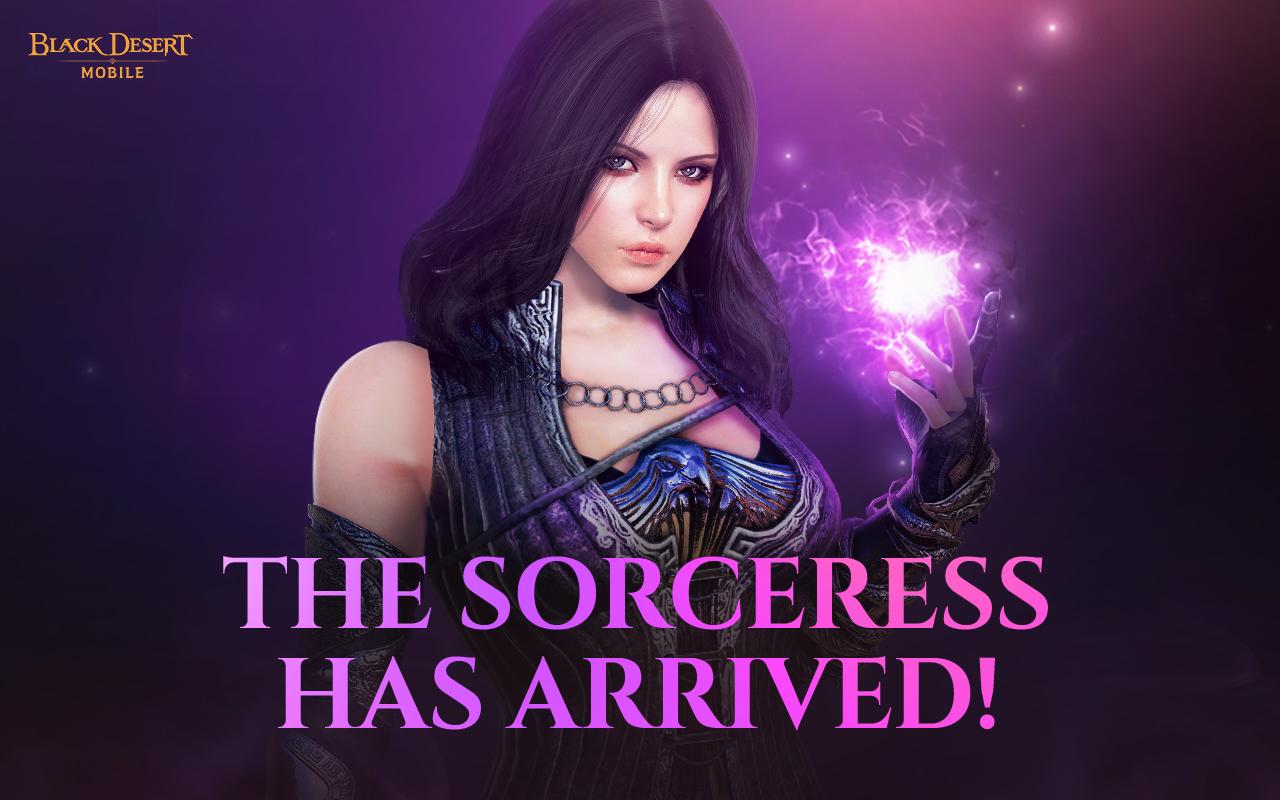1280x800 Black Desert Mobile, New Sorceress Class Available Now!