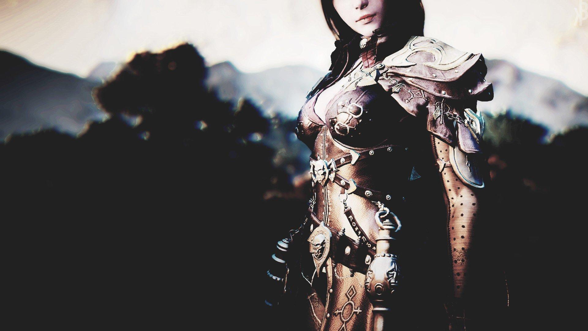 1920x1080 dark hair, Women, Video games, Black Desert HD Wallpaper / Desktop and Mobile Image & Photo