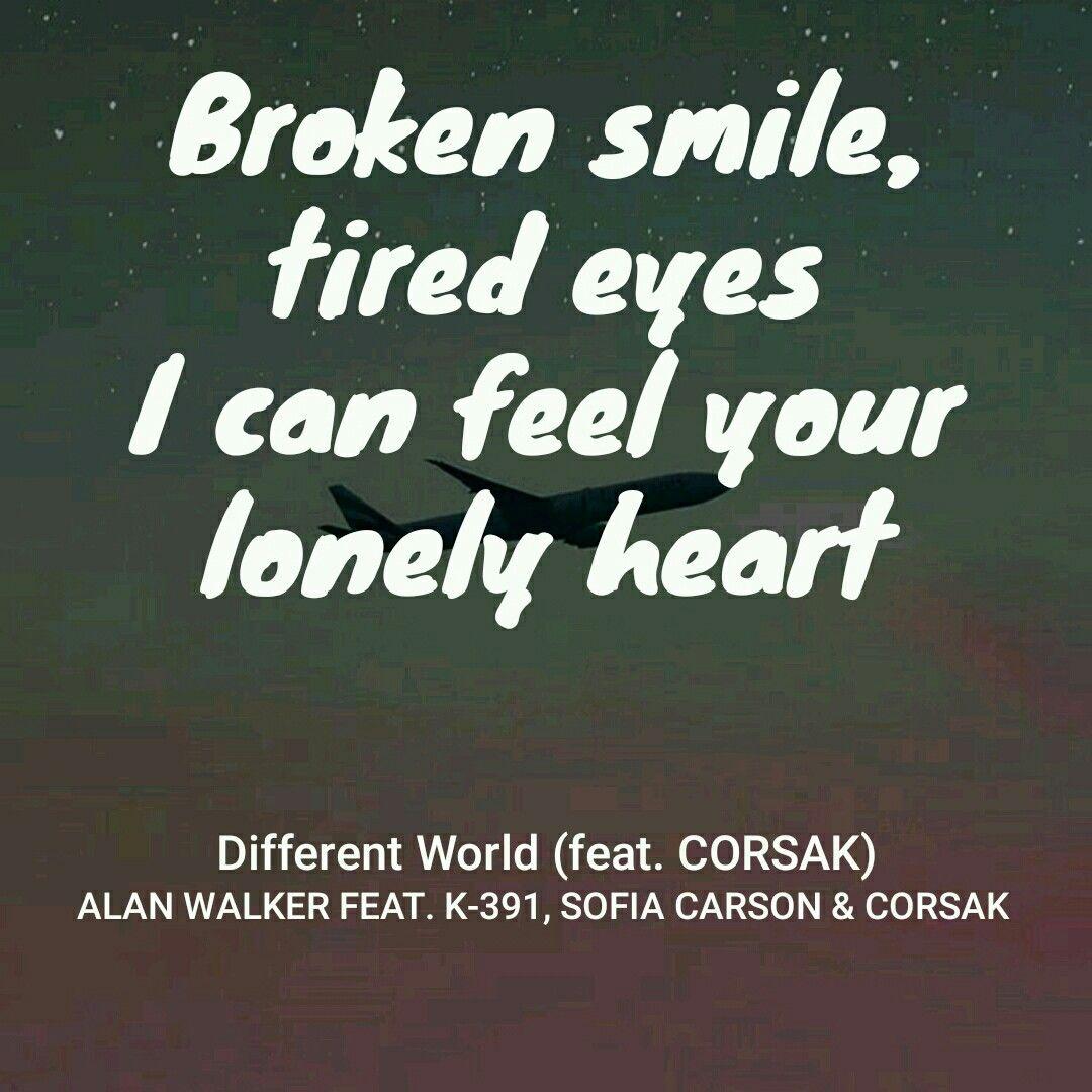 1080x1080 Alan Walker, K- Sofia Carson, ft CORSAK World. Alan walker, Reflection quotes, Song lyrics wallpaper