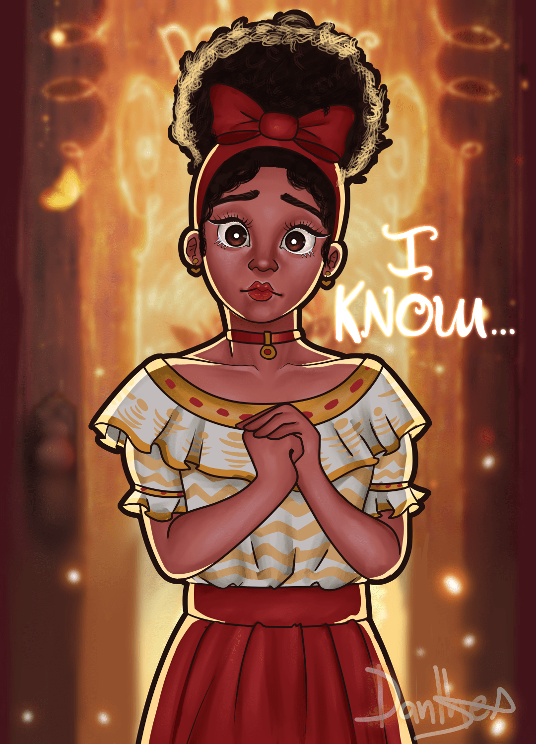 1080x1499 I Know Dolores Encanto Wallpaper