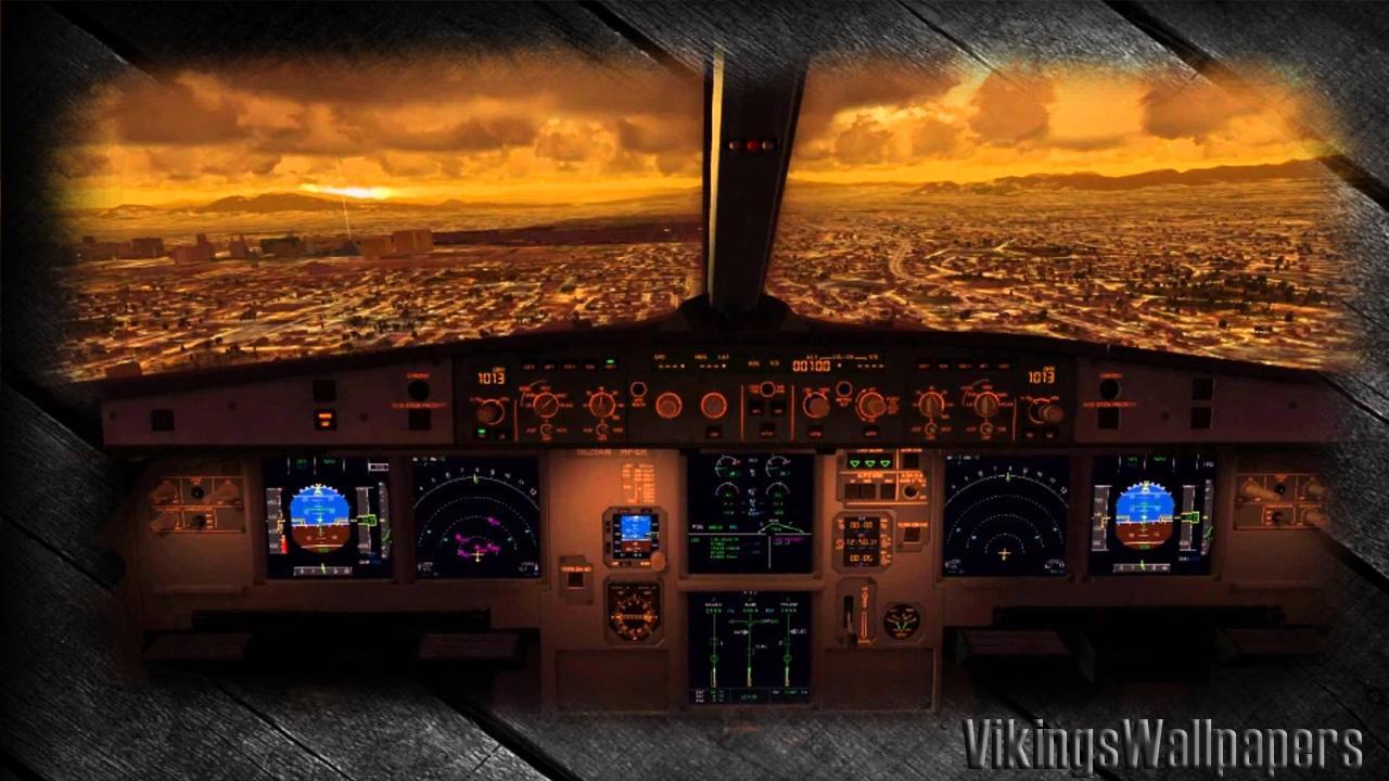 1280x720 Cockpit Wallpaper for Android