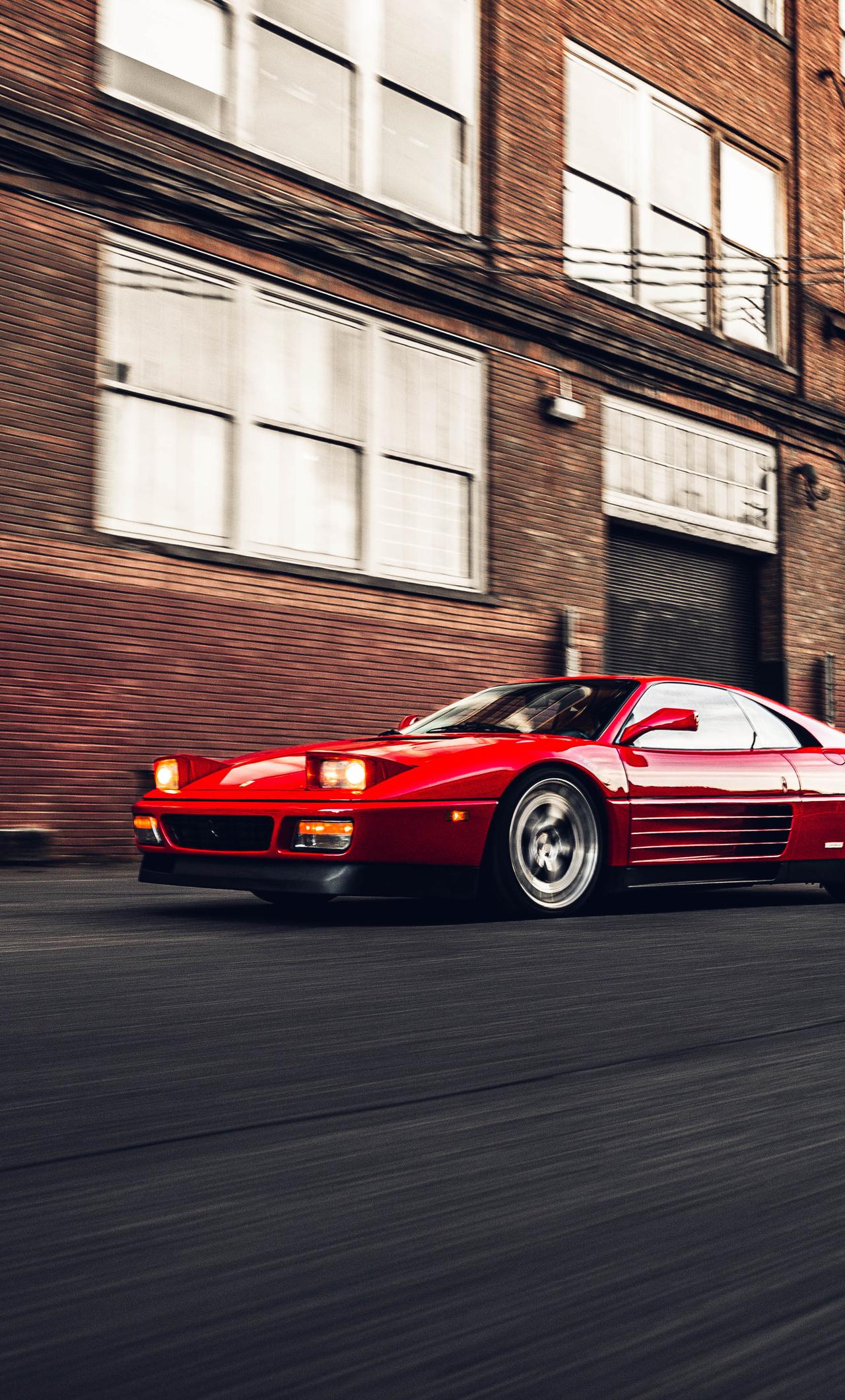 1280x2120 Ferrari 348 4k iPhone HD 4k Wallpaper, Image, Background, Photo and Picture