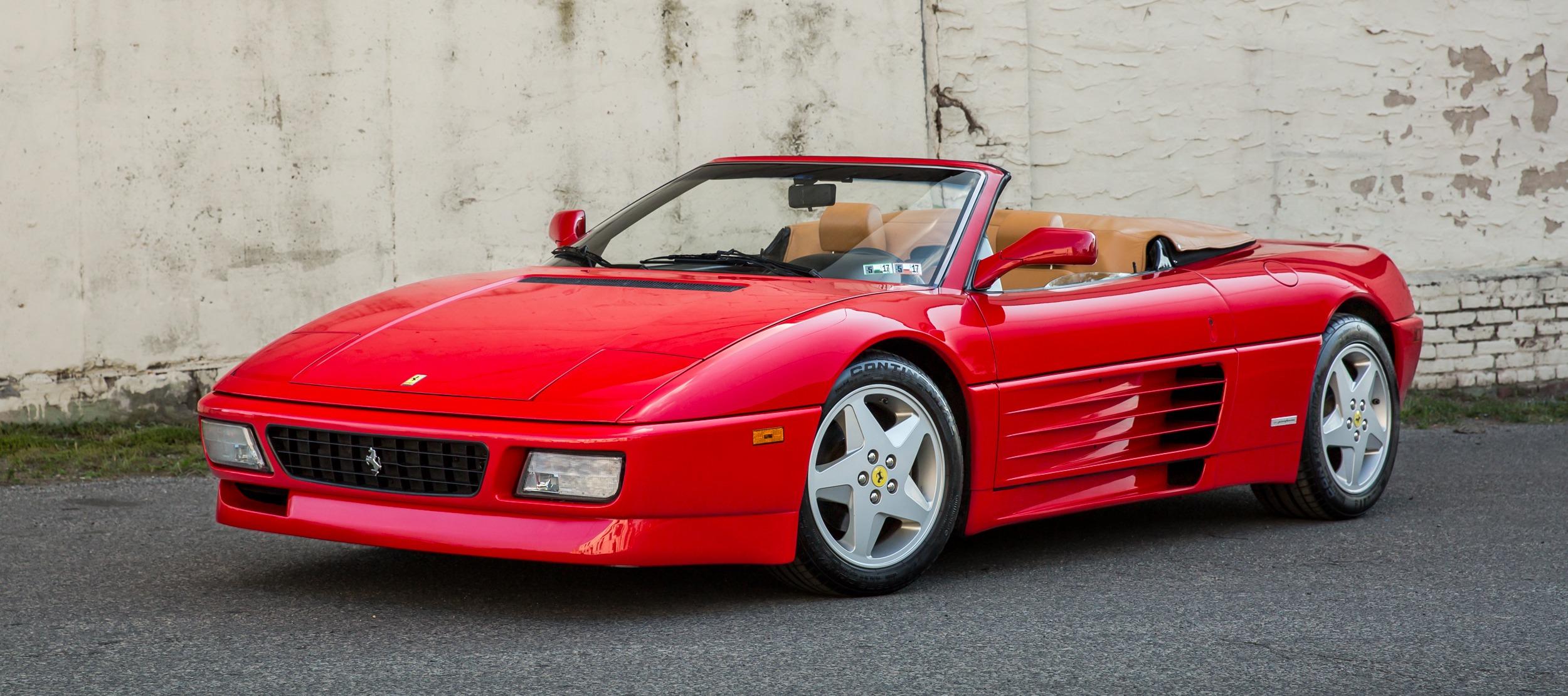 2500x1111 Ferrari 348 Spider