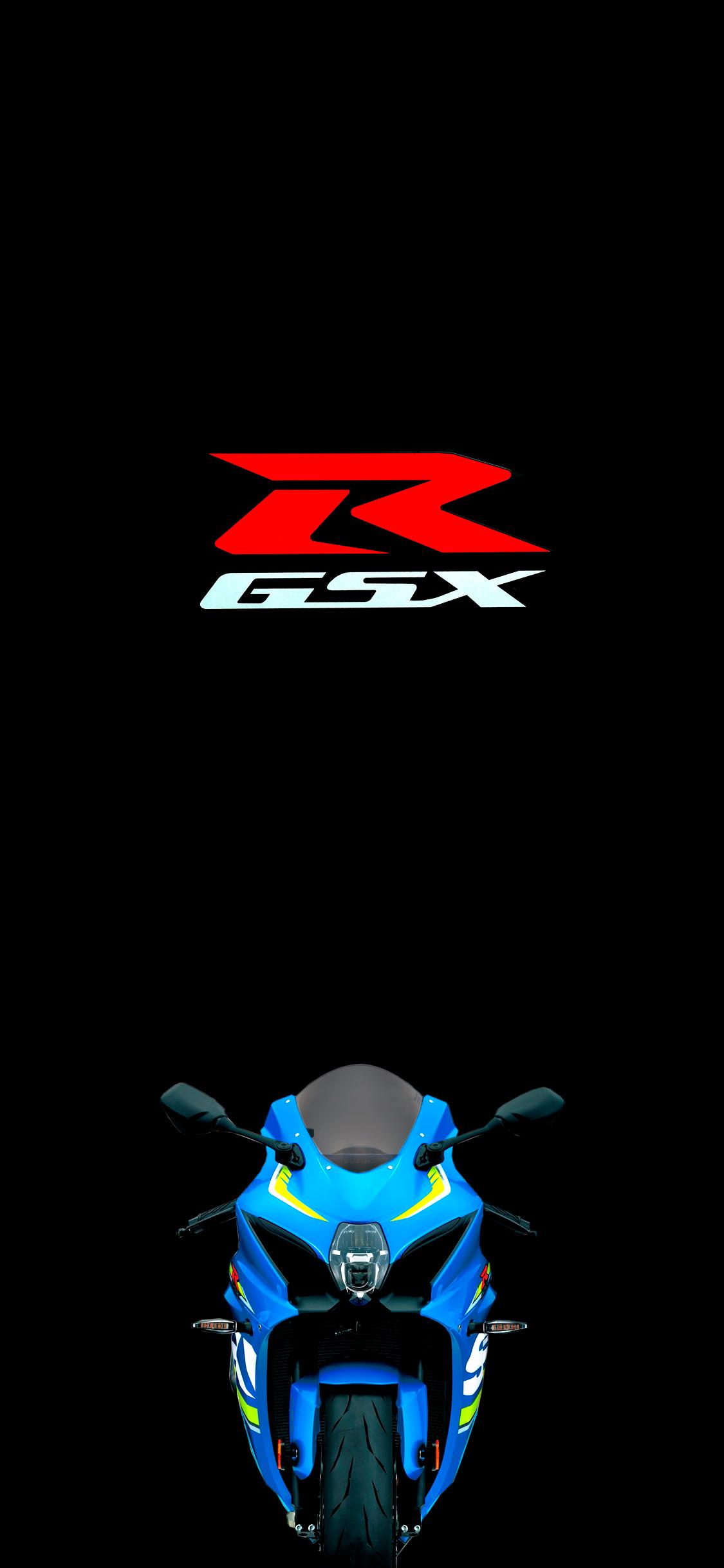 1125x2436 the OLED iPhone GSXR1000 minimalistic