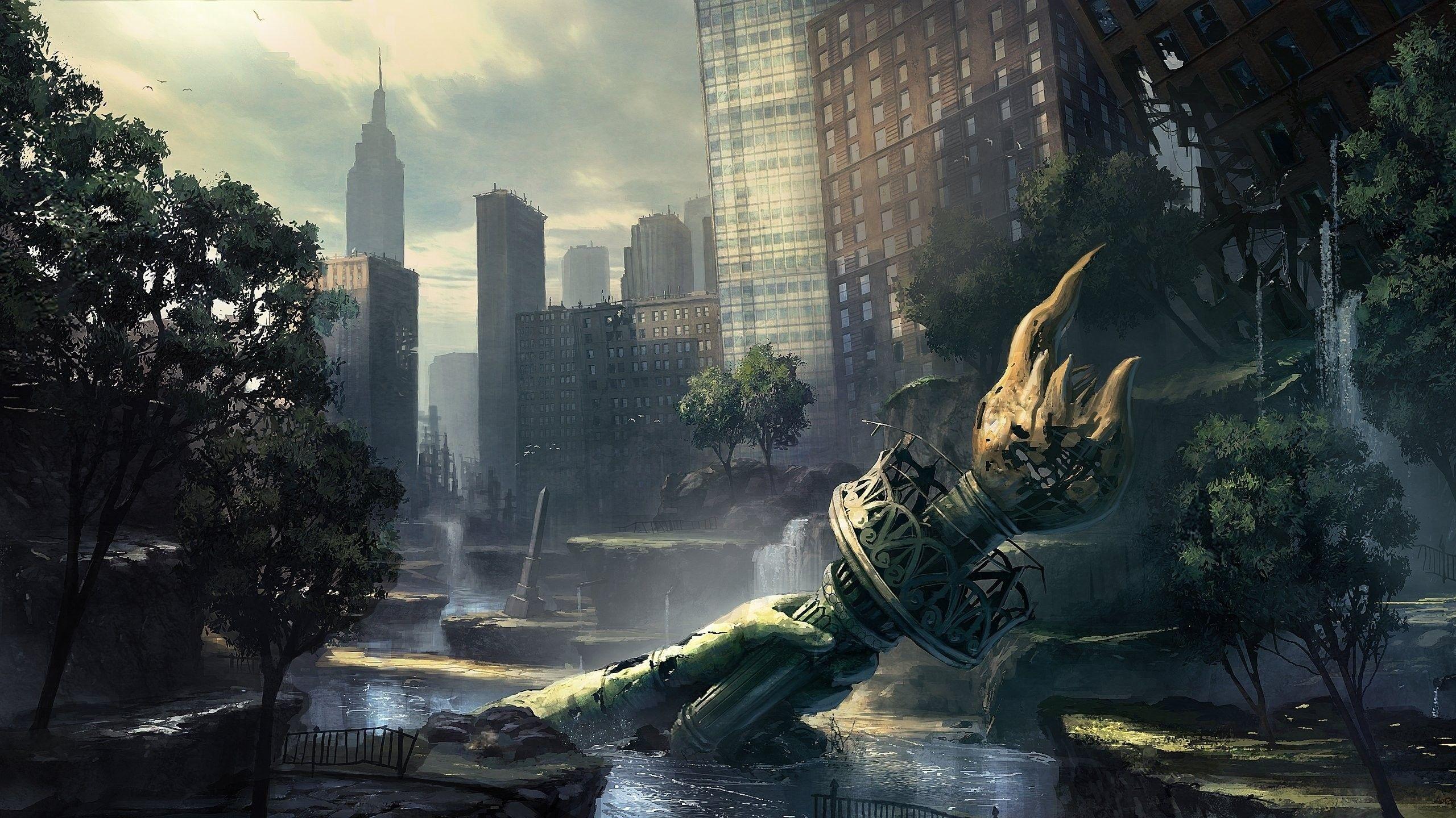 2560x1440 Abandoned New York City Wallpaper, HD Abandoned New York City Background