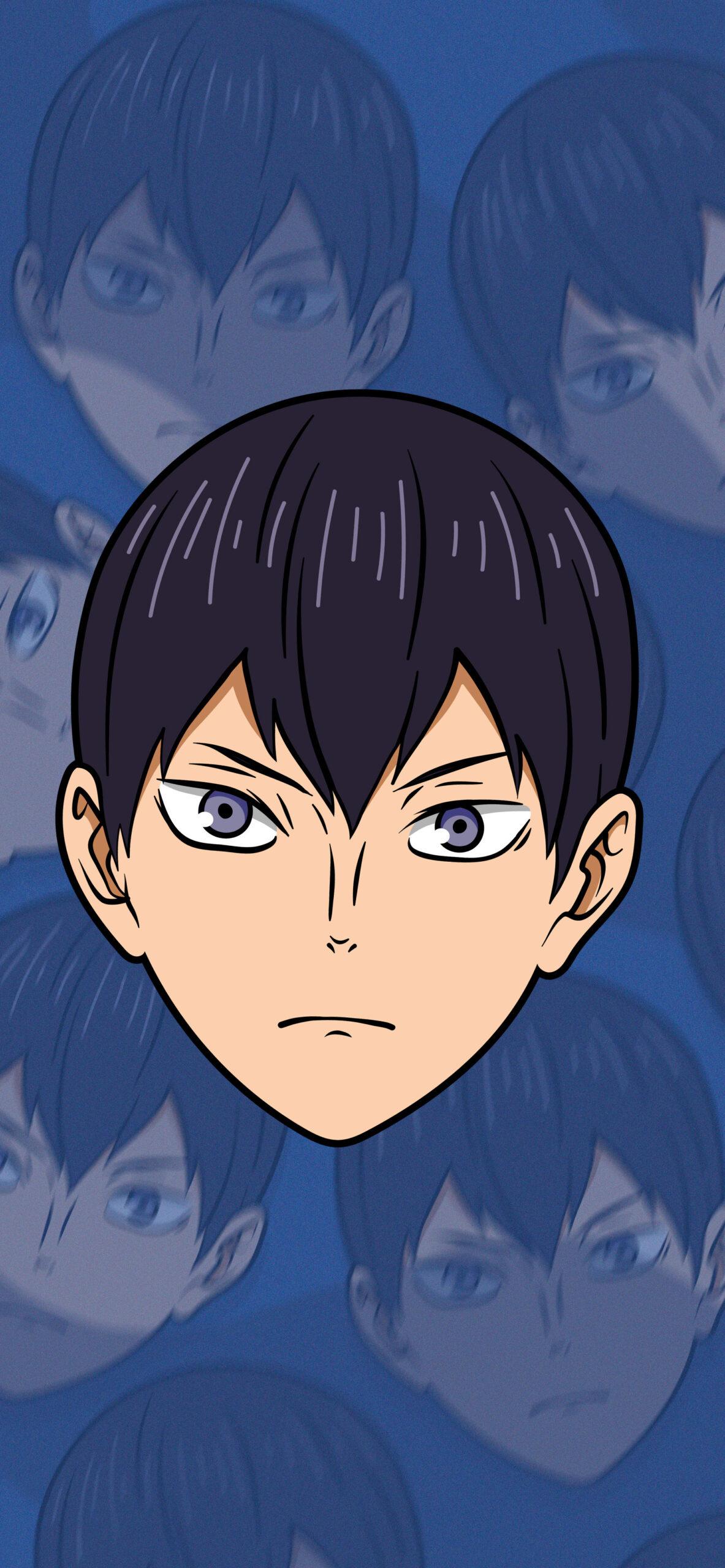1183x2560 Haikyuu!! Wallpaper with Tobio Kageyama for Phone