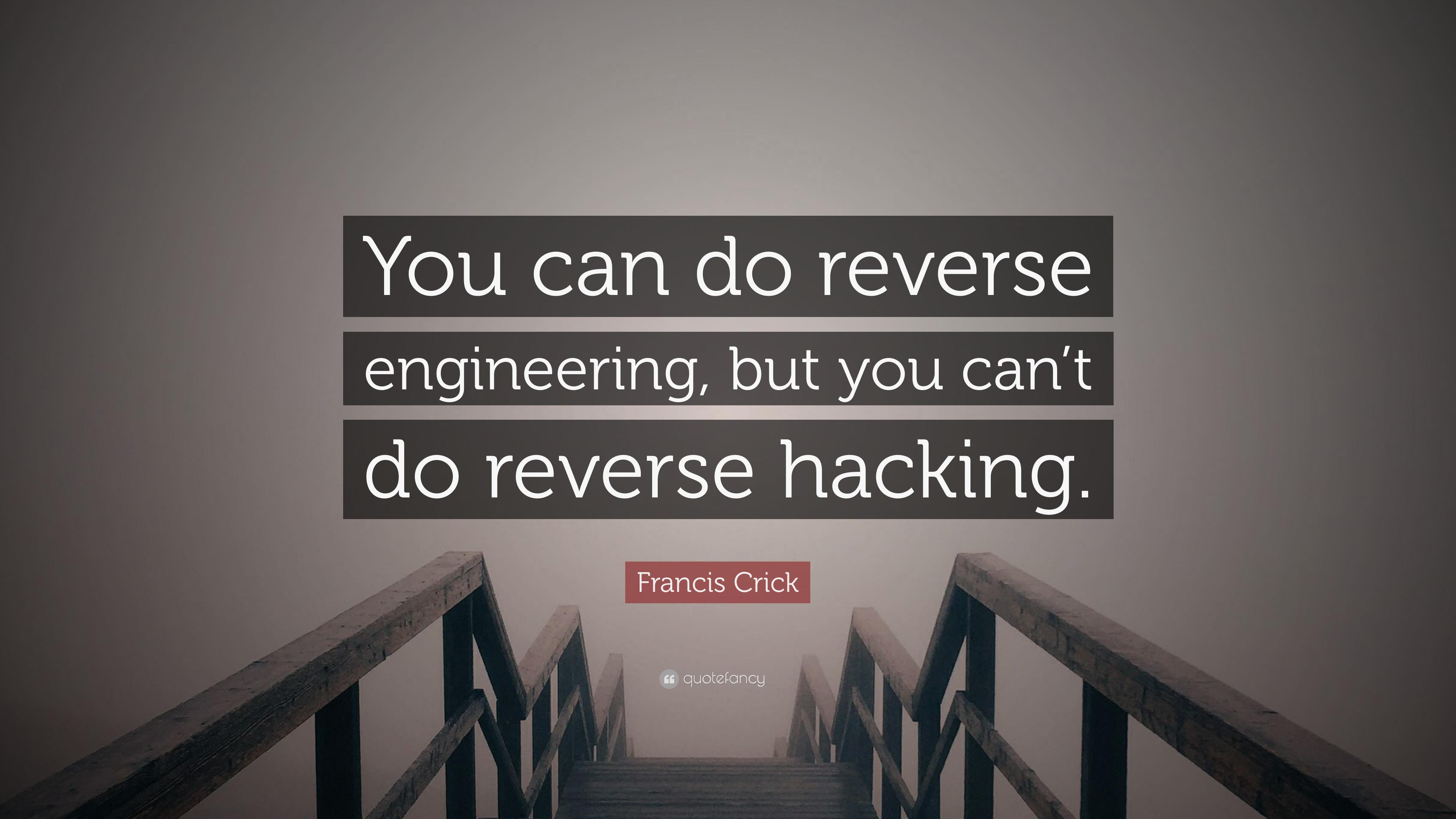 3840x2160 Francis Crick Quote: “You can do