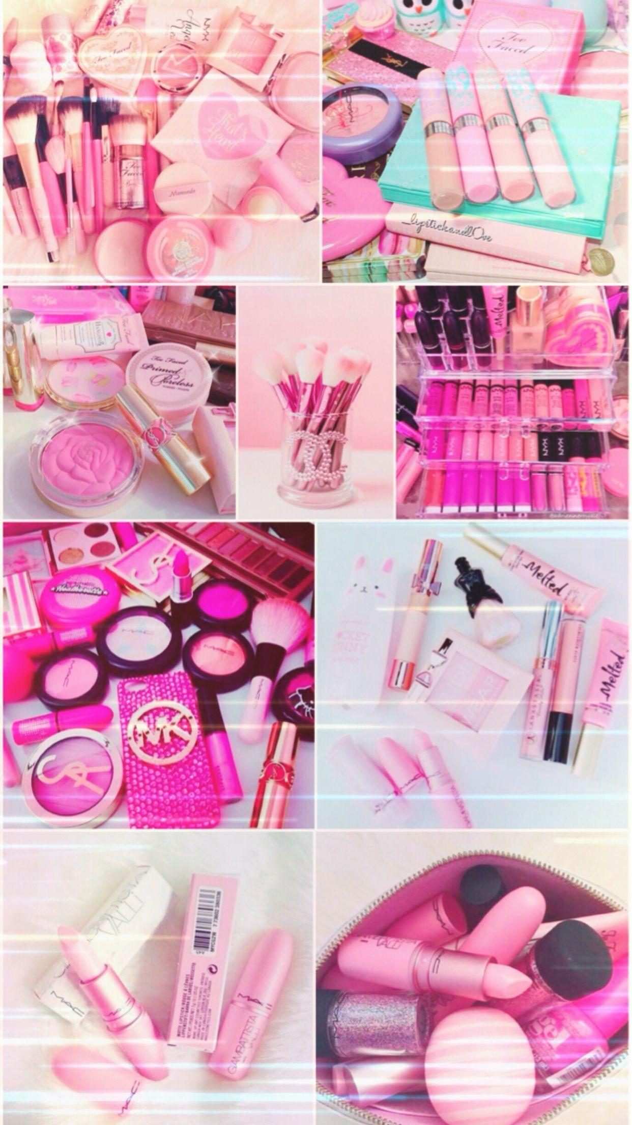 Pink Makeup Wallpapers - Top Free Pink Makeup Backgrounds - WallpaperAccess