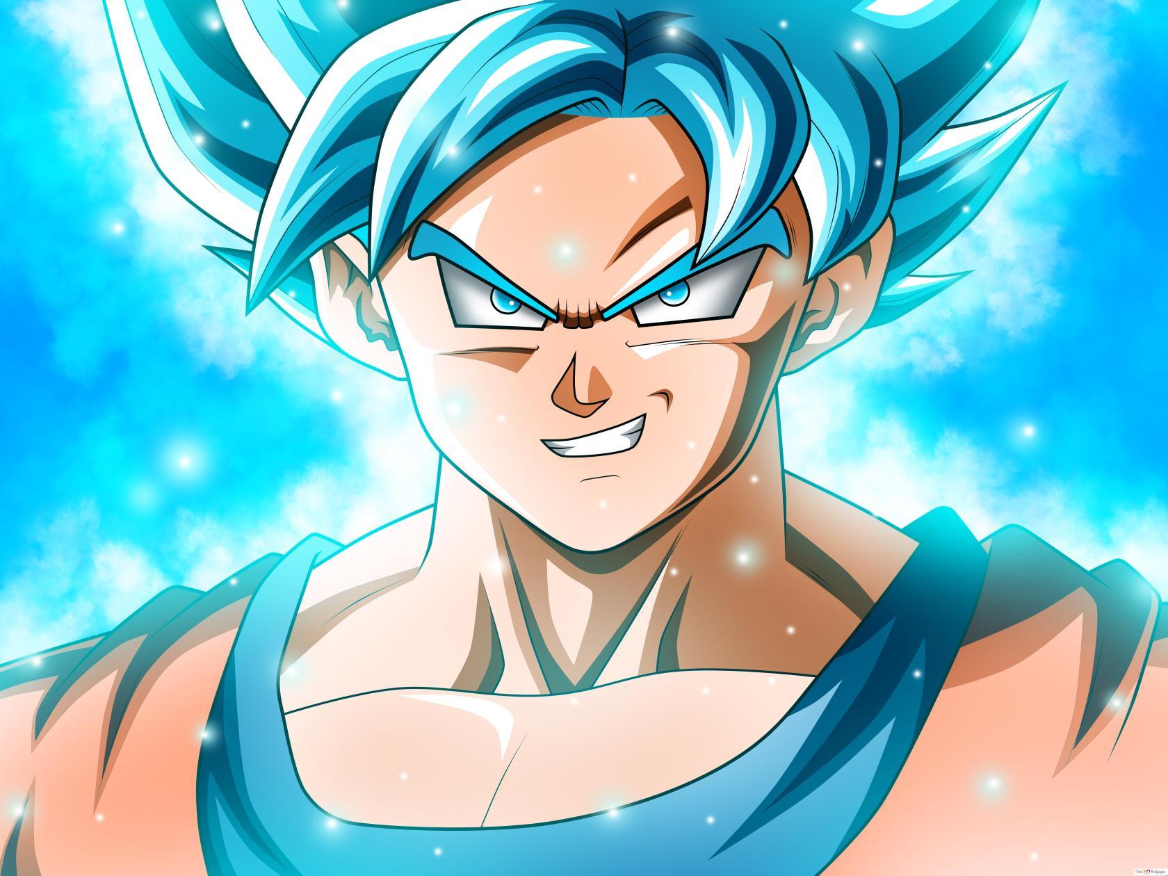 1680x1260 Goku Super Saiyan Blue 10k HD wallpaper download