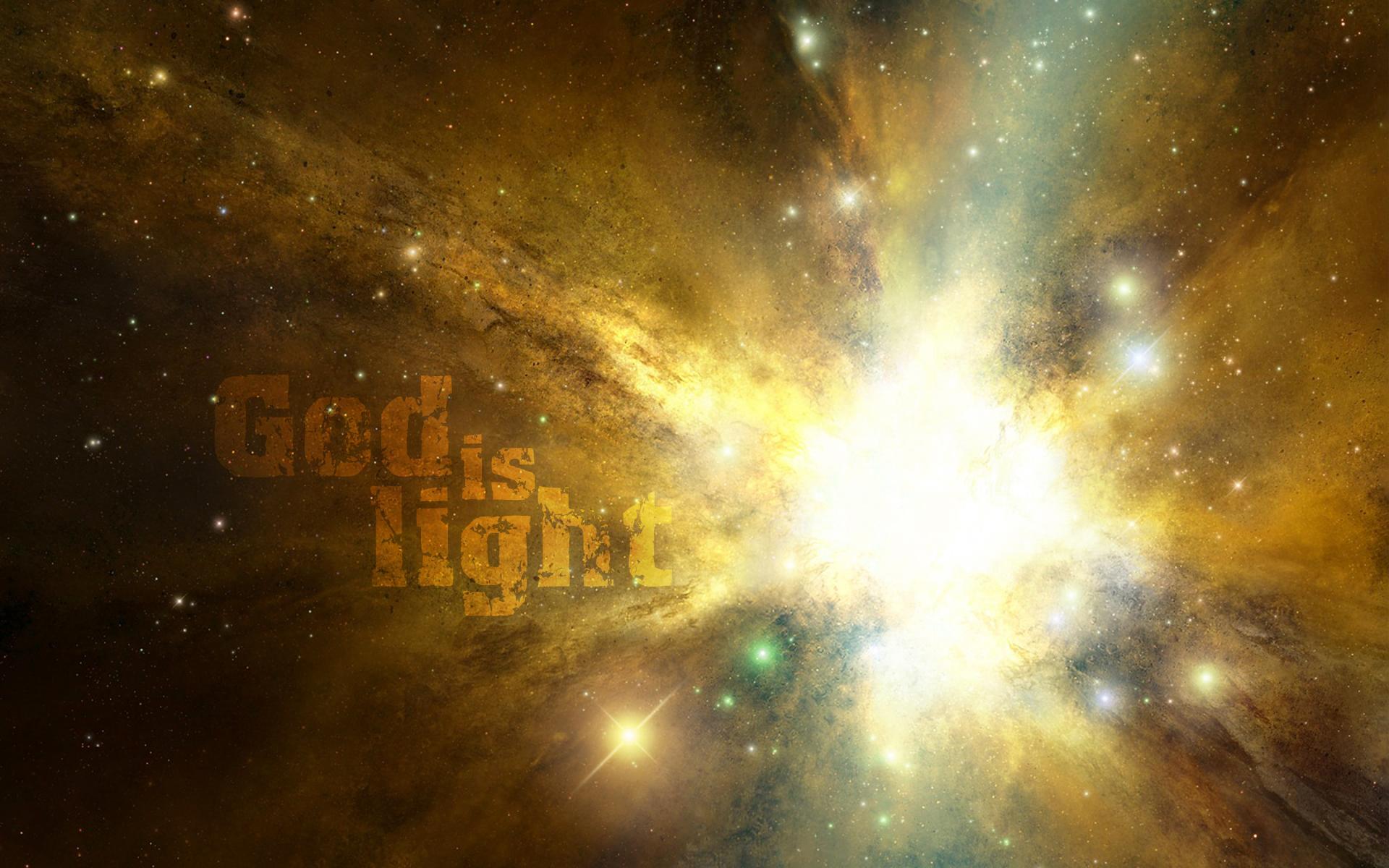 1920x1200 God is Light!