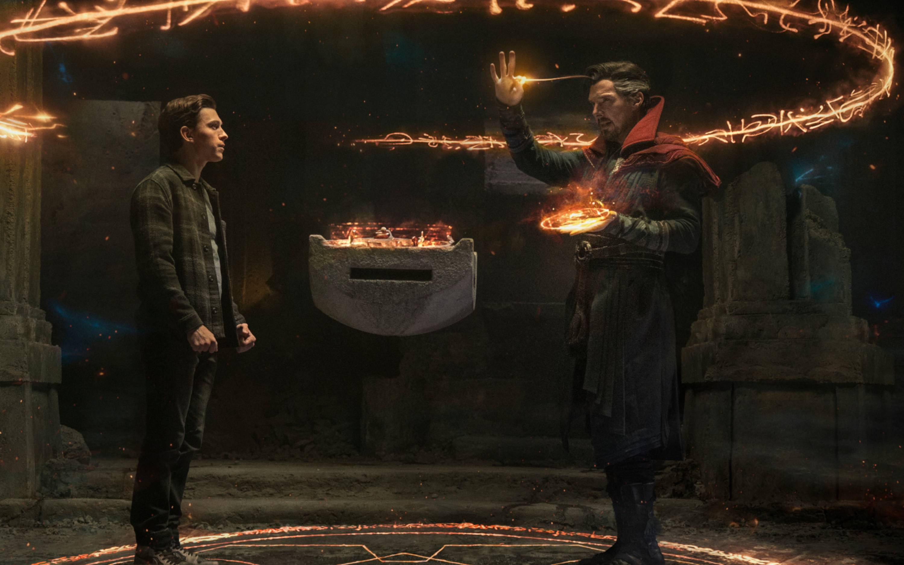 3000x1875 Spider Man And Doctor Strange In No Way Home 3000x1875 Resolution Wallpaper, HD Movies 4K Wallpaper, Image, Photo And Background