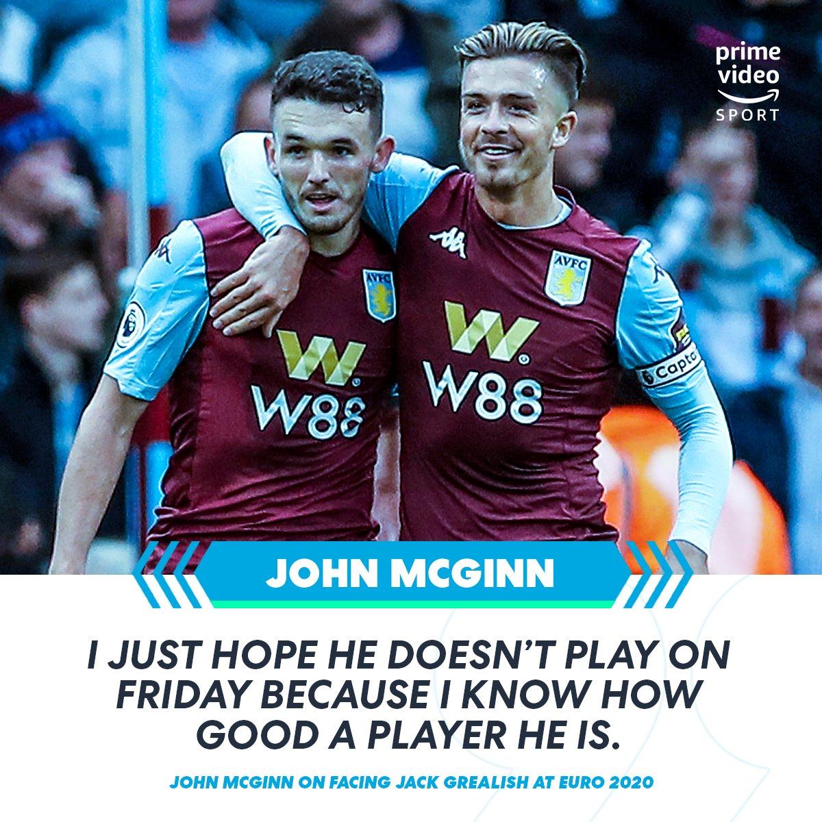1200x1200 Amazon Prime Video Sport McGinn Would Rather He Didn't Have To Face His Villa Team Mate On Friday