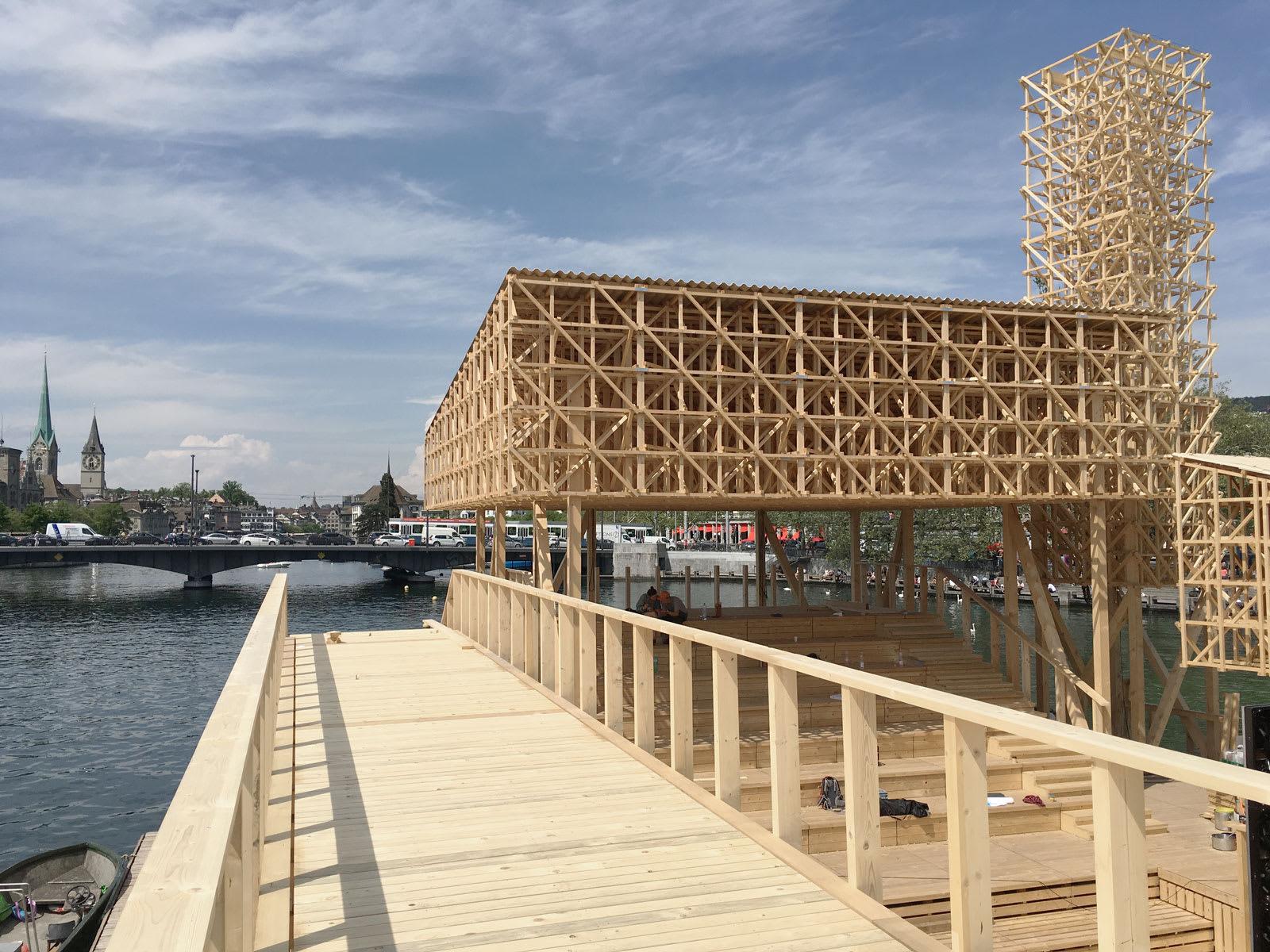 1600x1200 ETH Zurich, Tom Emerson Studio · Manifesta 11. Pavillon of Reflections · Divisare