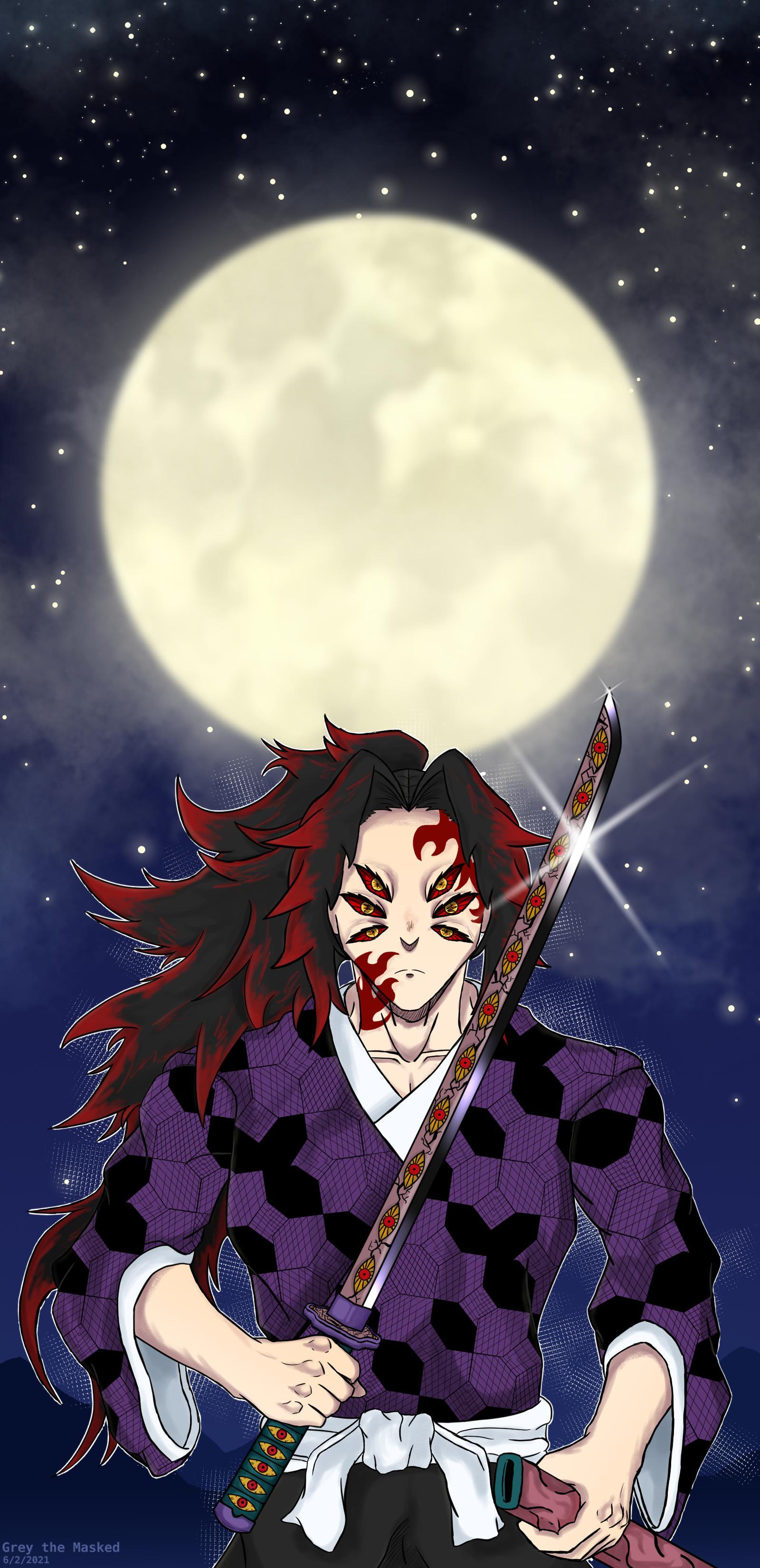 1600x3300 Some different wallpaper of Kokushibo
