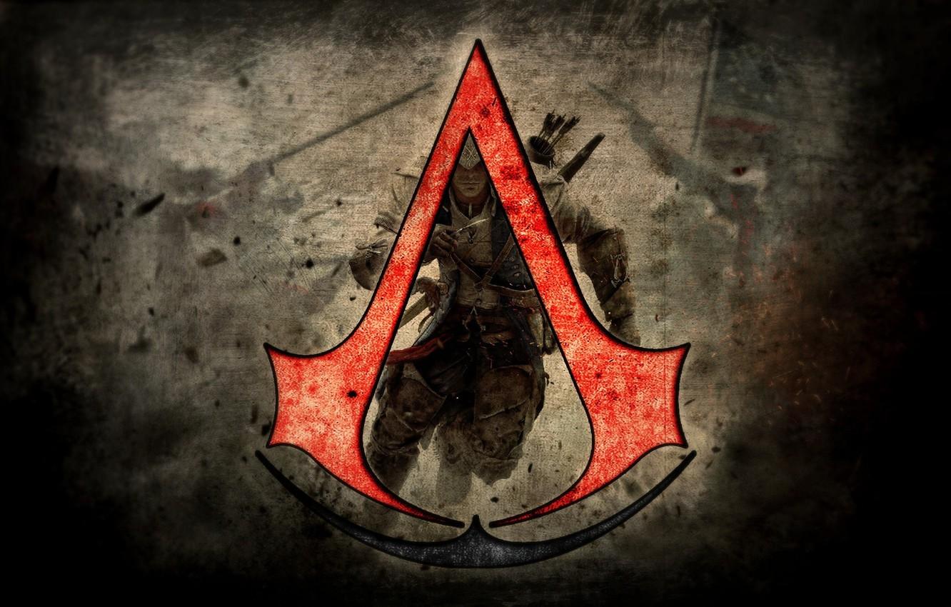 1332x850 Wallpaper logo, logo, game, Assassins creed logo image for desktop, section игры