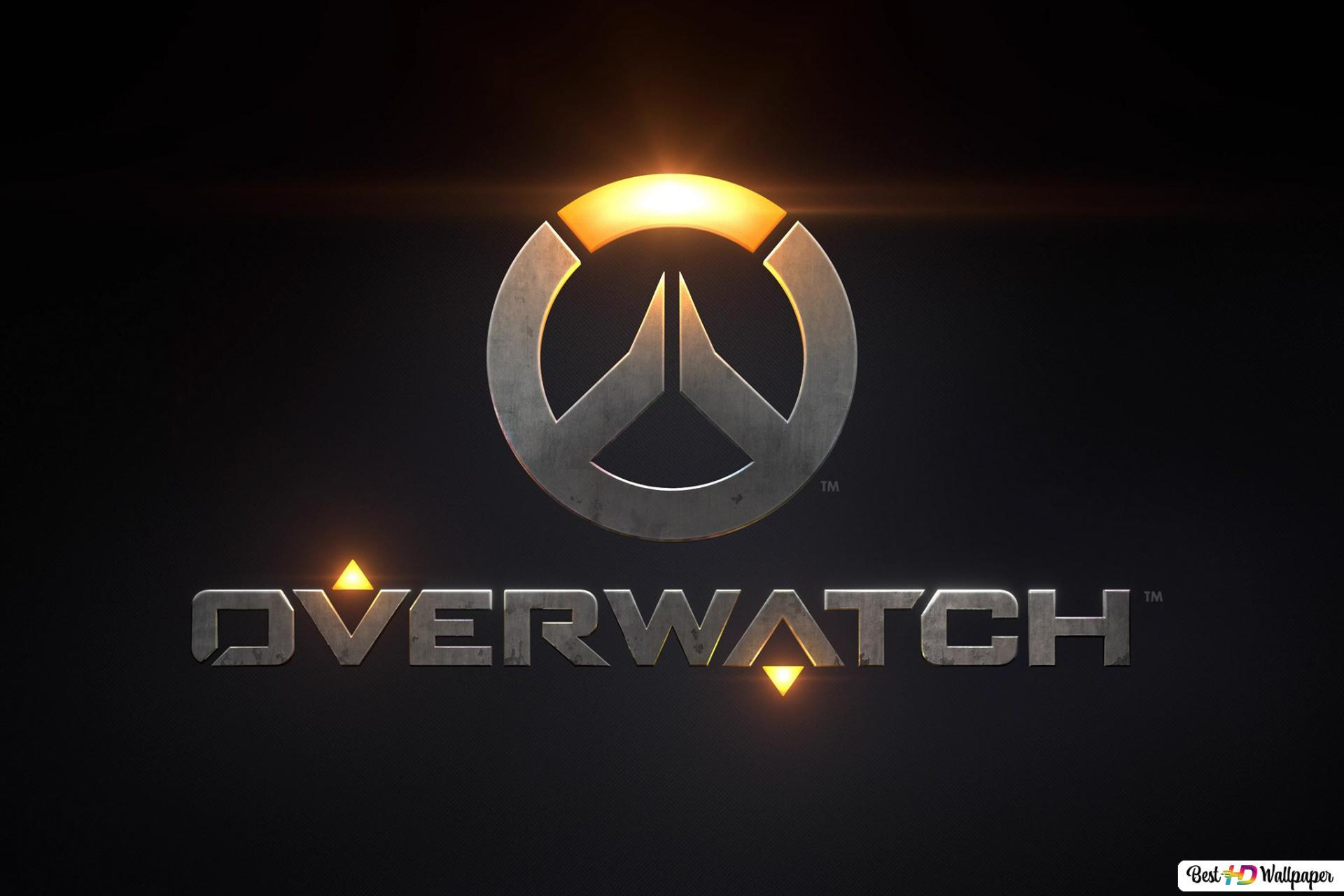 1920x1280 Overwatch (video game) : Dark Logo HD wallpaper download