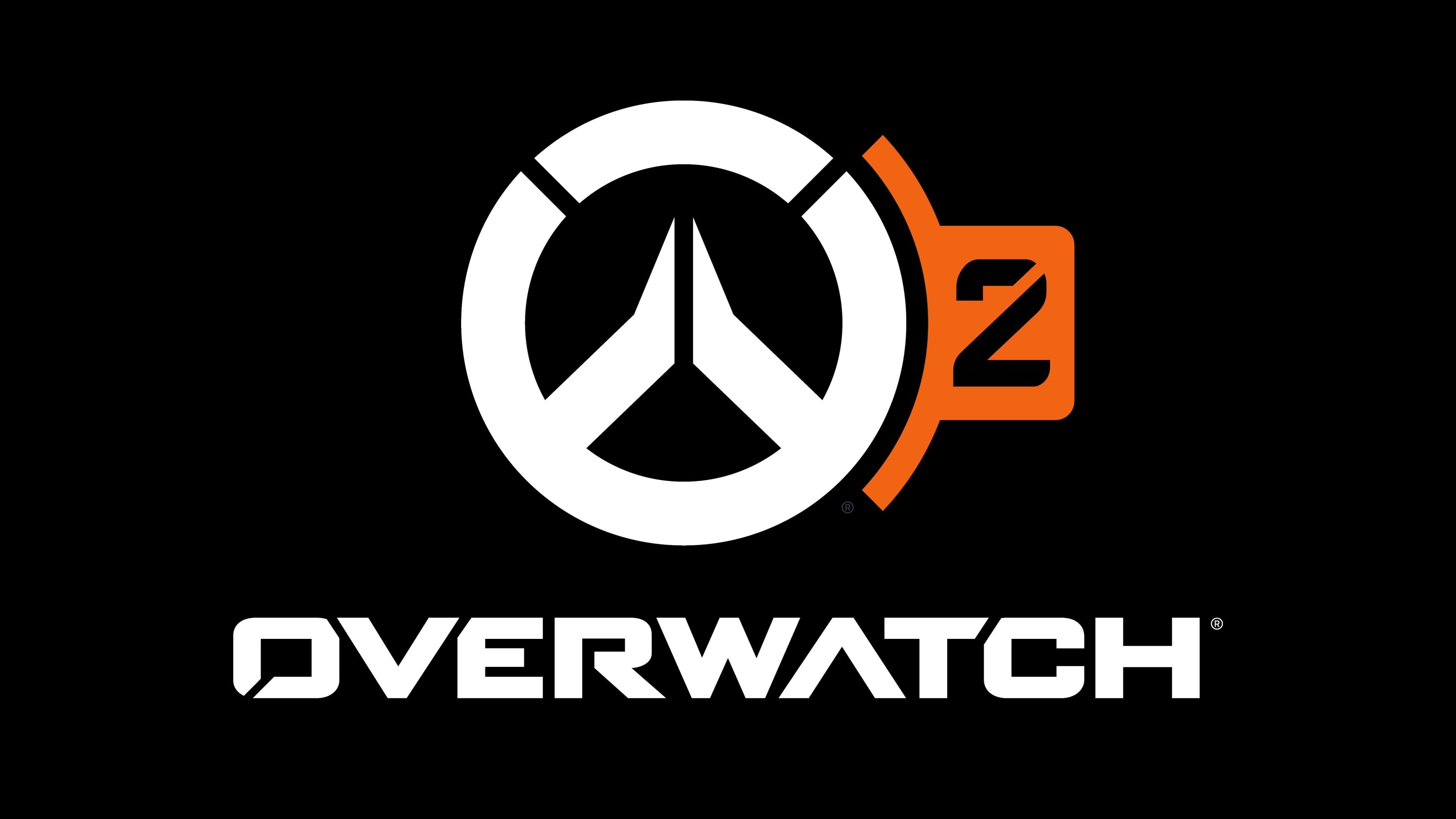 3840x2160 Wallpaper 4k Overwatch 2 Game Logo 4k Wallpaper