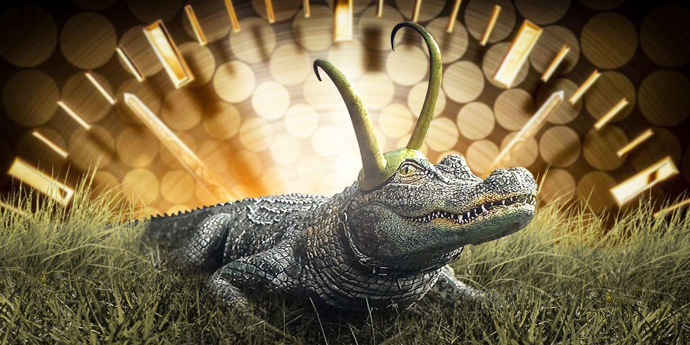 1400x700 Alligator Loki Set Image Reveals The Adorable Stand In Used During Filming