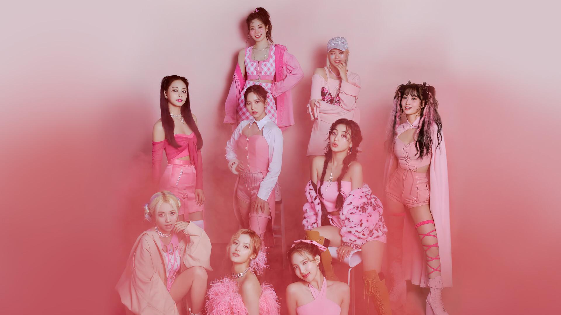 1920x1080 TWICE Formula of Love Group PC DeskK Wallpaper