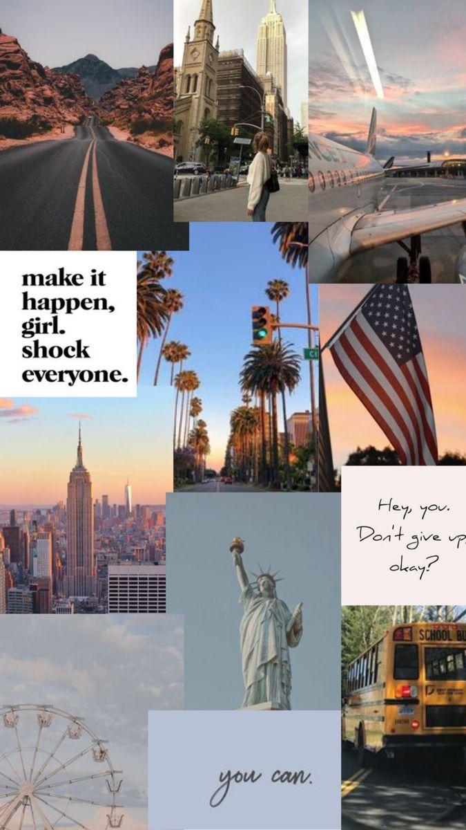 675x1200 Wallpaper USA aesthetic