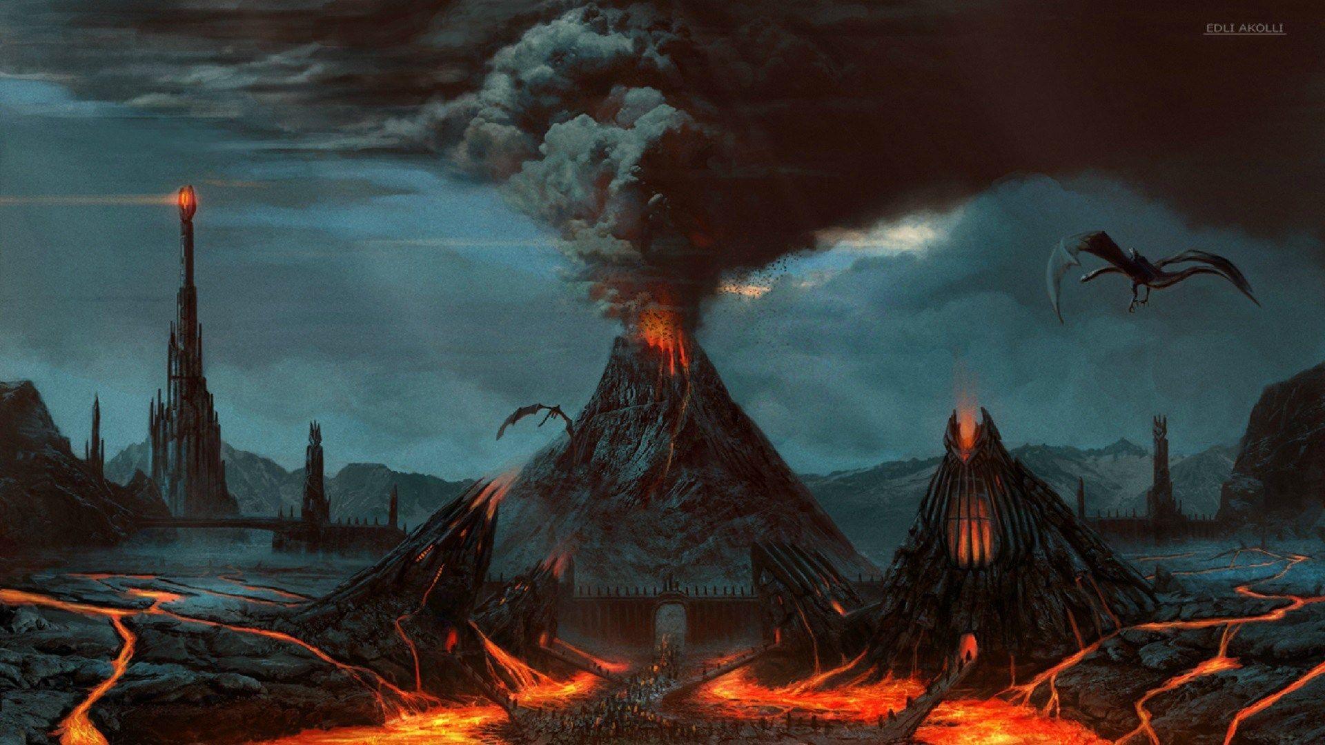 Lotr Mordor Wallpapers Top Free Lotr Mordor Backgrounds WallpaperAccess