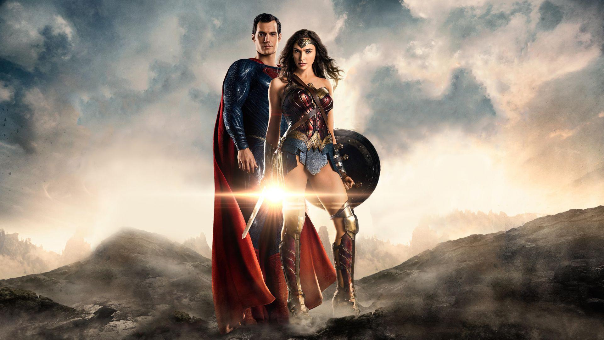 1920x1080 Desktop Wallpaper Justice League, Superman, Wonder Woman, Superhero, 4k, HD Image, Picture, Background, 9e7f38