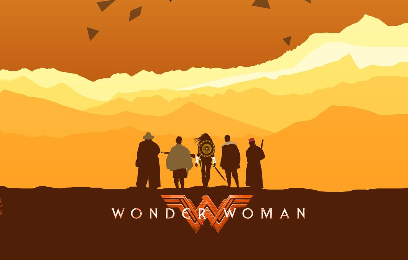 1332x850 Wallpaper Wonder Woman, Art, Artwork image for desktop, section фильмы