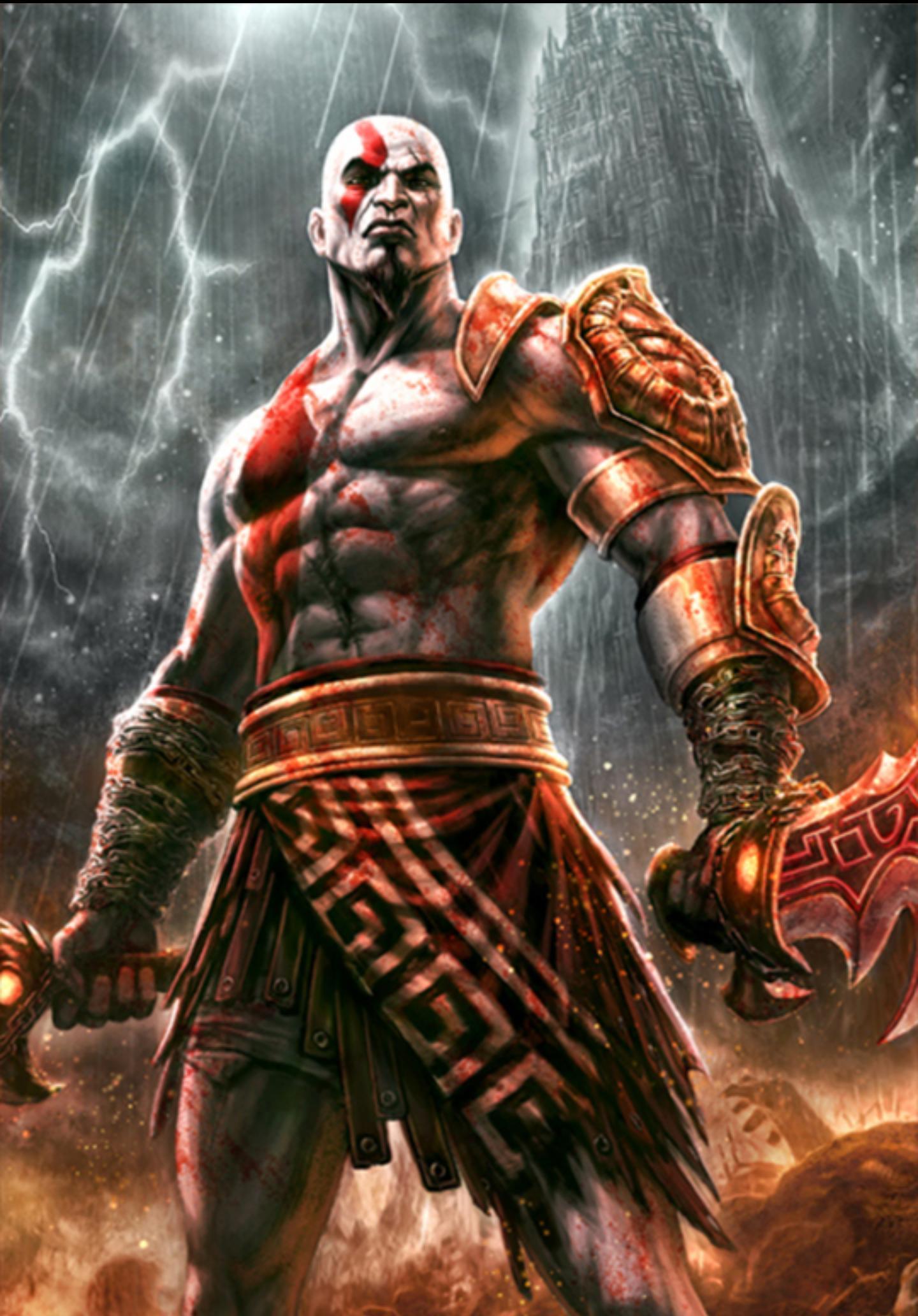 1440x2064 God Of War Android Wallpaper