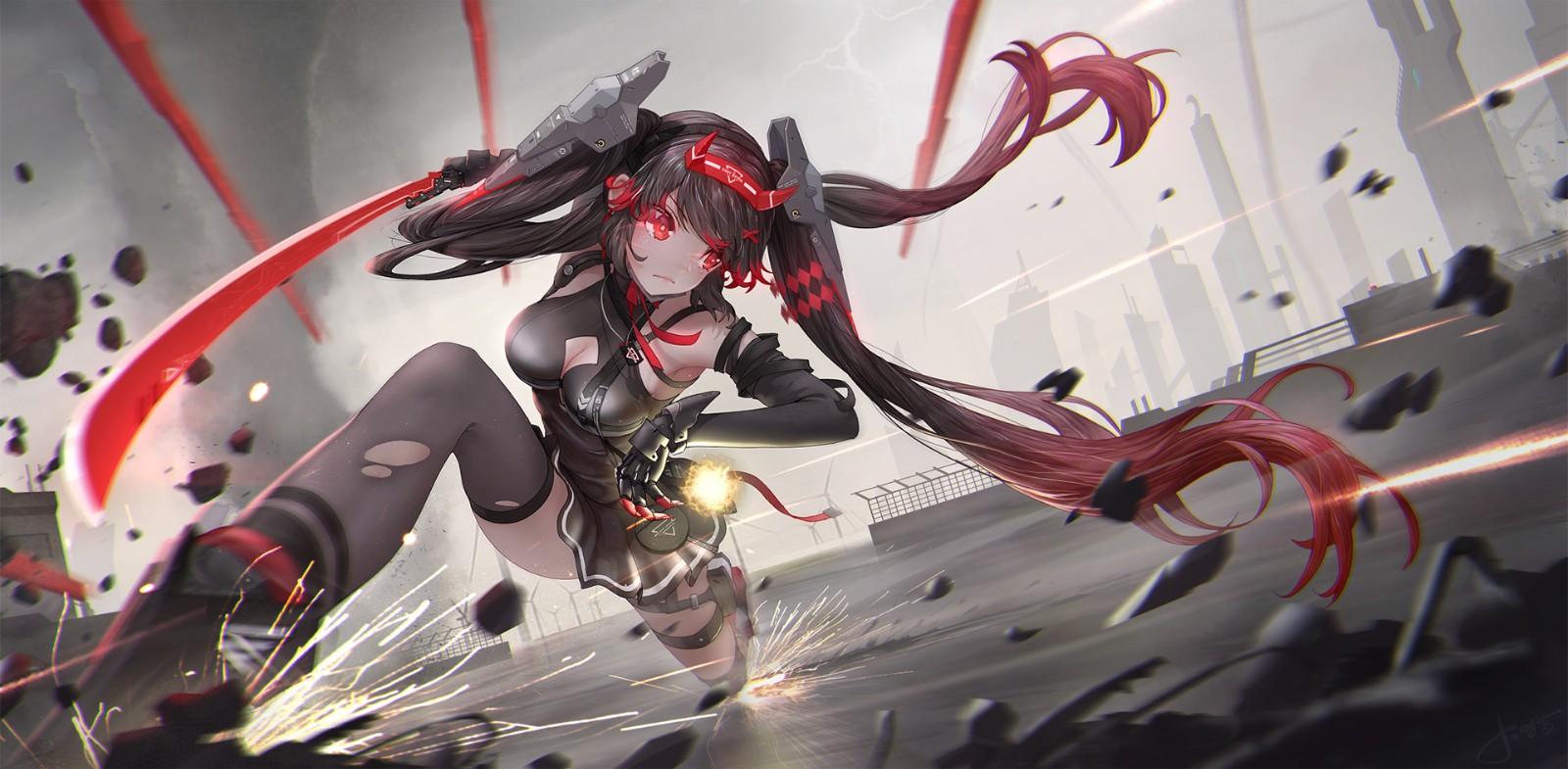 1600x785 The Coolest Punishing: Gray Raven Wallpaper Available for Free Download