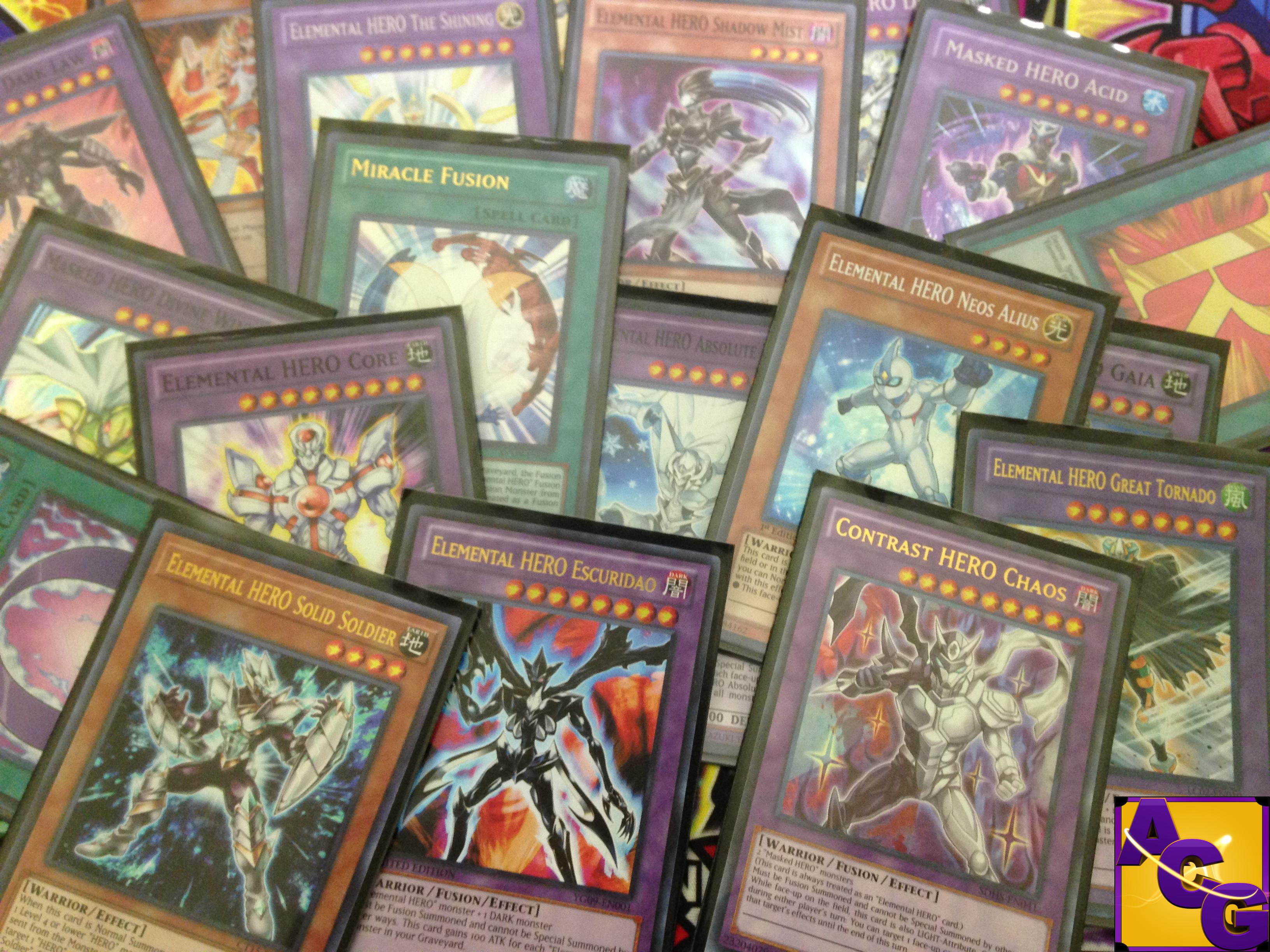 3264x2448 TCG Strategy Guide: The League of Elemental HEROES Card Games