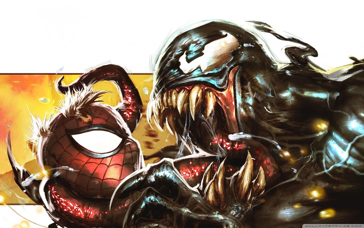 1280x800 Venom Spiderman Drawing Ultra HD Desktop Background Wallpaper for 4K UHD TV : Widescreen & UltraWide Desktop & Laptop : Tablet