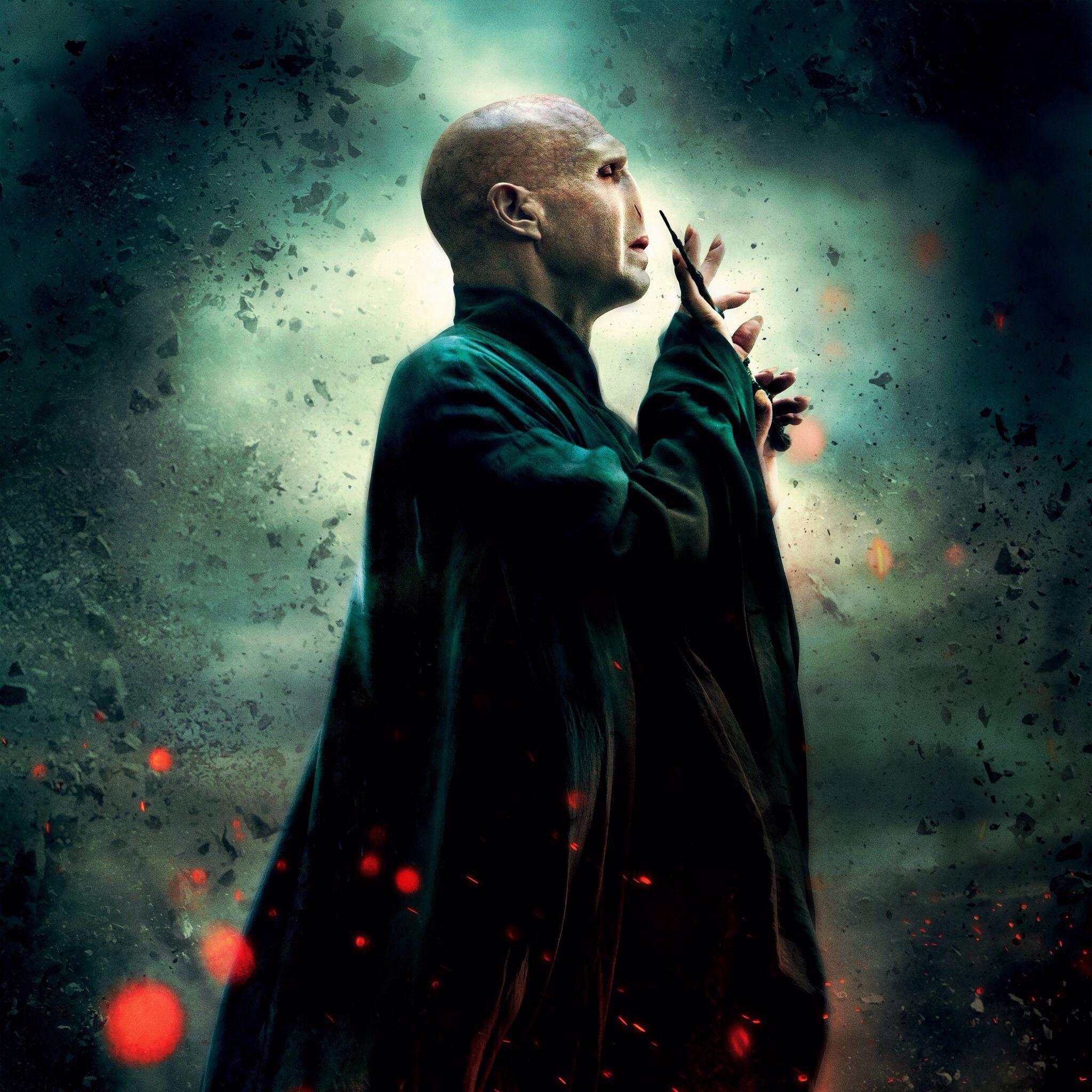 2048x2048 Voldemort. Voldemort wallpaper, Lord voldemort, Harry potter voldemort