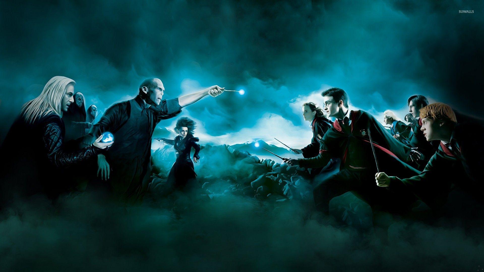 1920x1080 Harry Potter And The Deathly Hallows HD desktop wallpaper. Ölüm