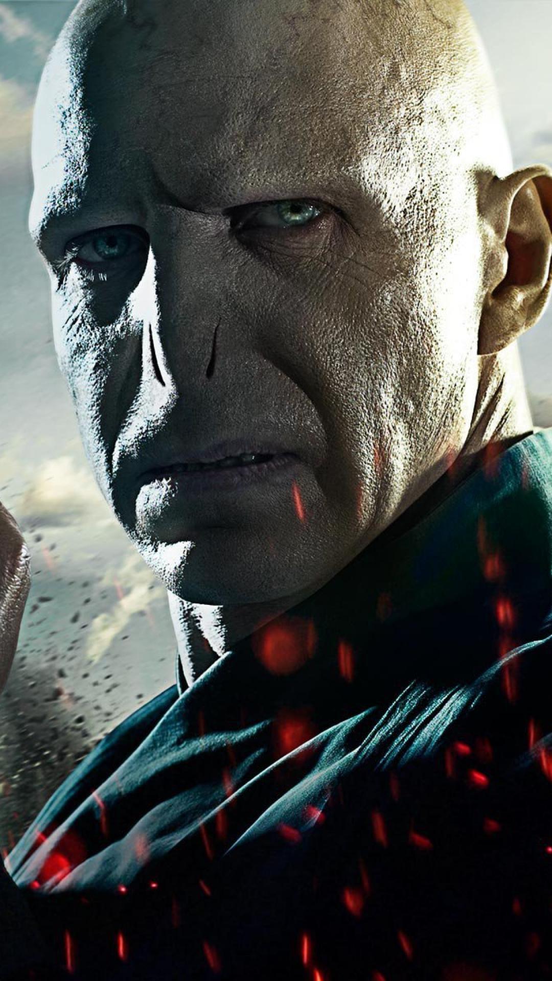 1080x1920 Lord Voldemort In Deathly Hallows Part 2 Wallpaper Voldemort Wallpaper HD