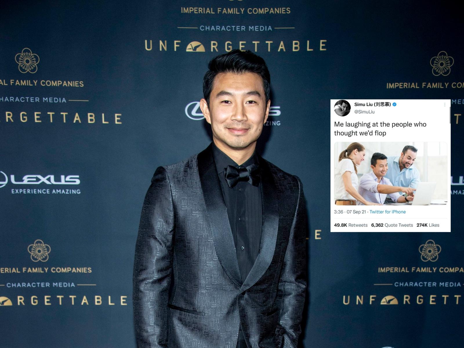 1600x1200 Shang Chi Star Simu Liu's Old Are Everywhere And Internet Can't Unsee It