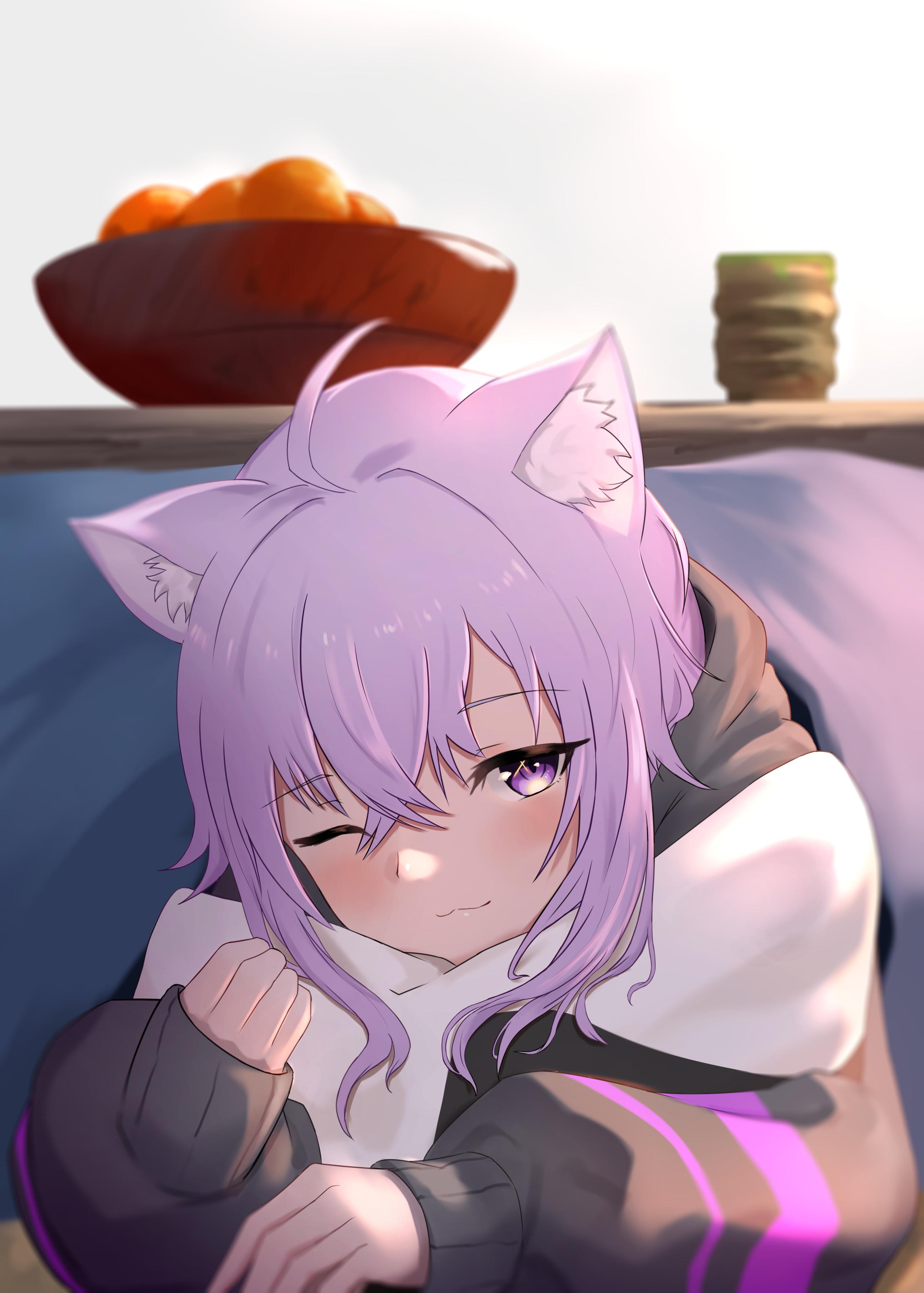 2591x3624 Nekomata Okayu Ch. by tomoe kokeshi Anime Image Board
