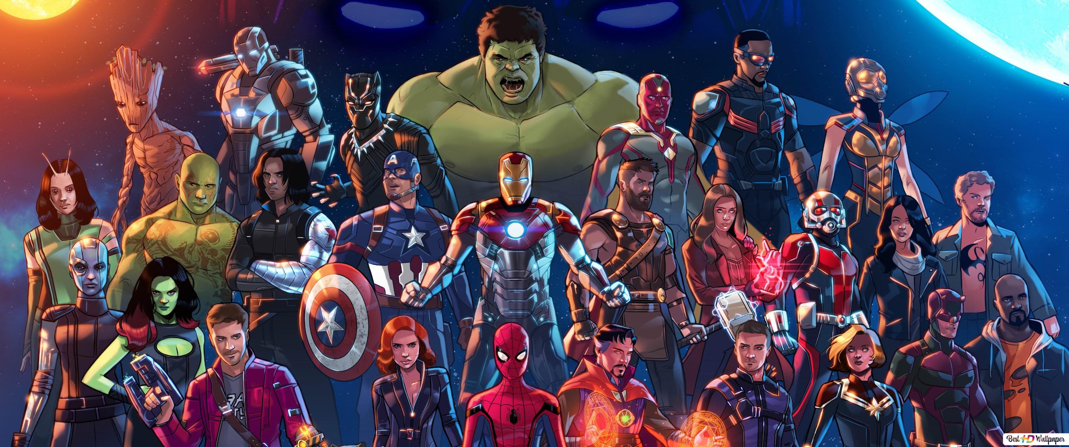 Marvel 3440x1440 Wallpapers Top Free Marvel 3440x1440 Backgrounds