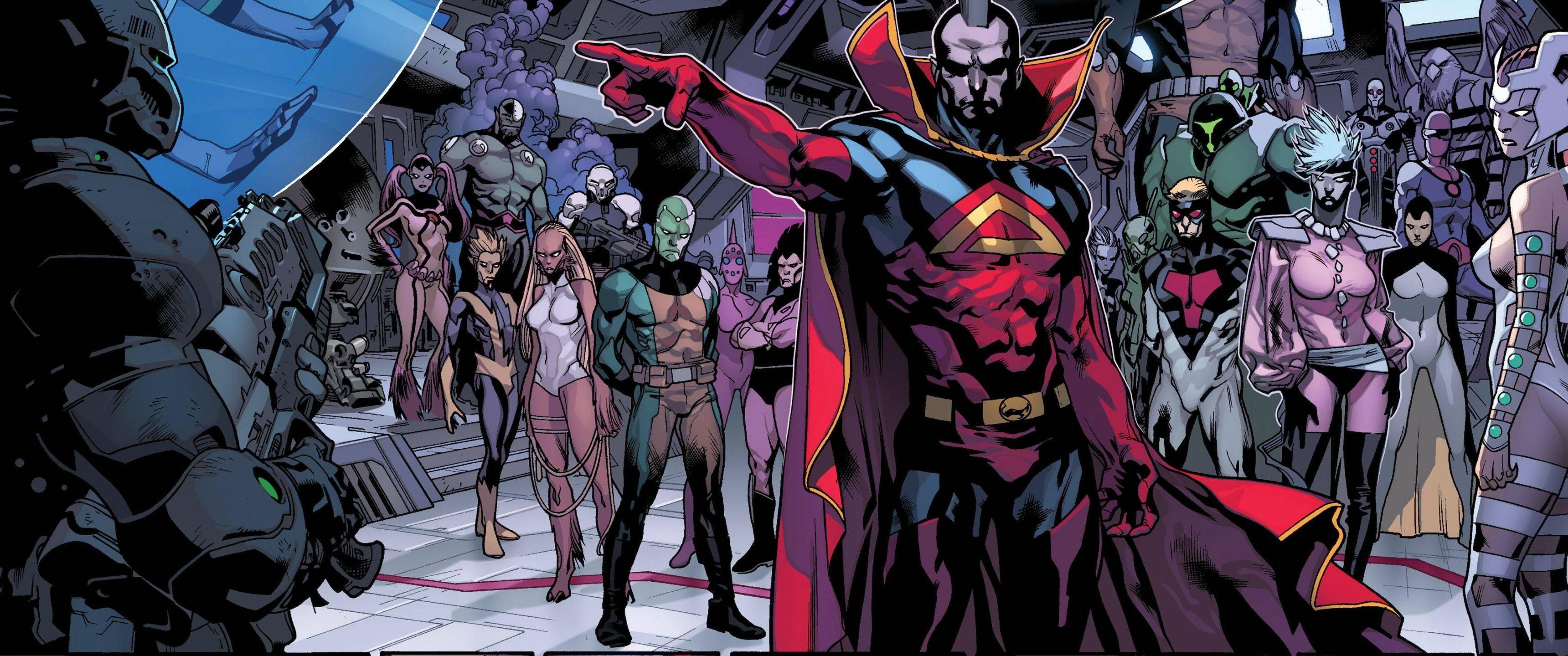 3440x1440 Marvel Comics, comics, comic artx1440 Wallpaper