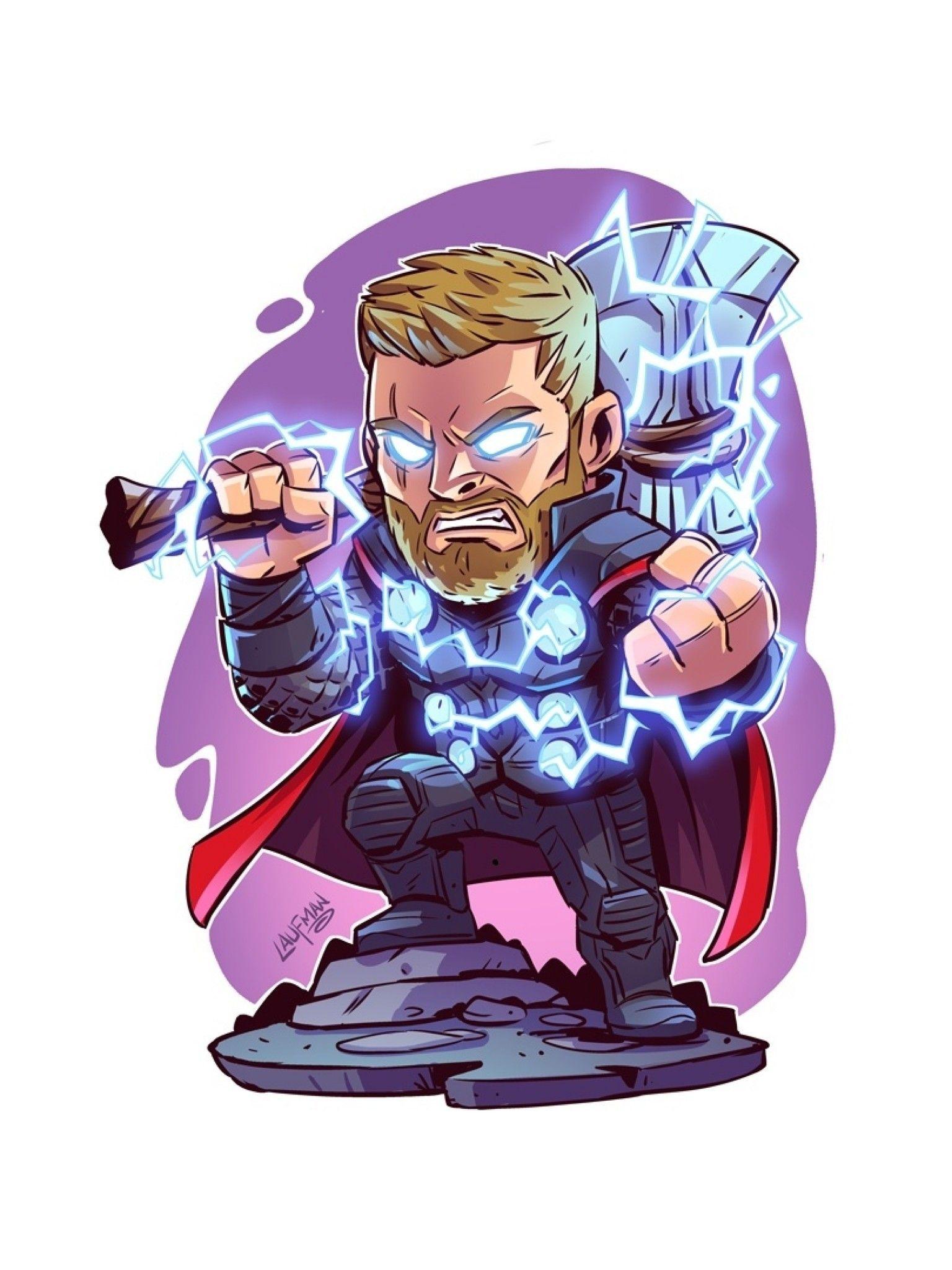 1536x2048 Mini Thor Wallpaper