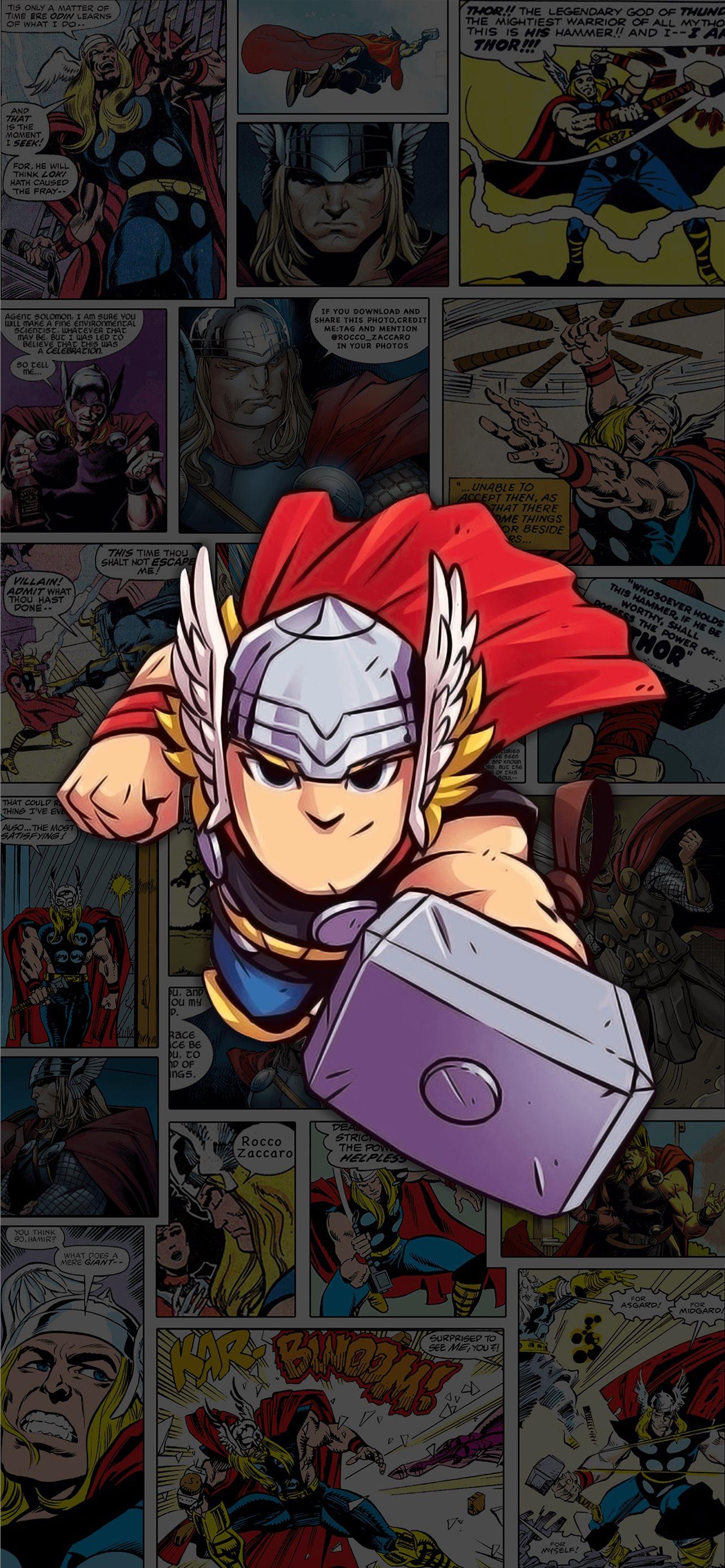 1284x2778 Best Thor fortnite iPhone HD Wallpaper